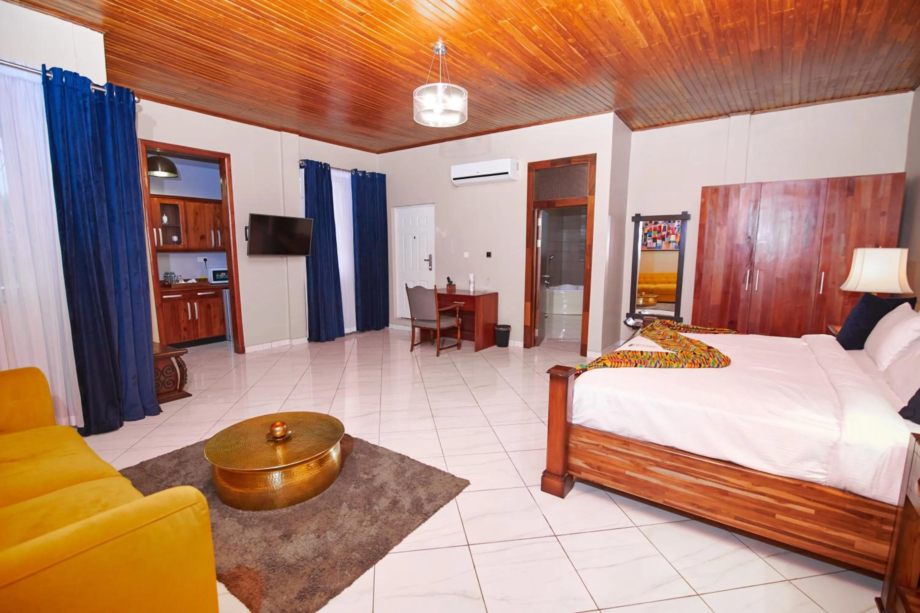 Bed in The Haven Boutique Hotel