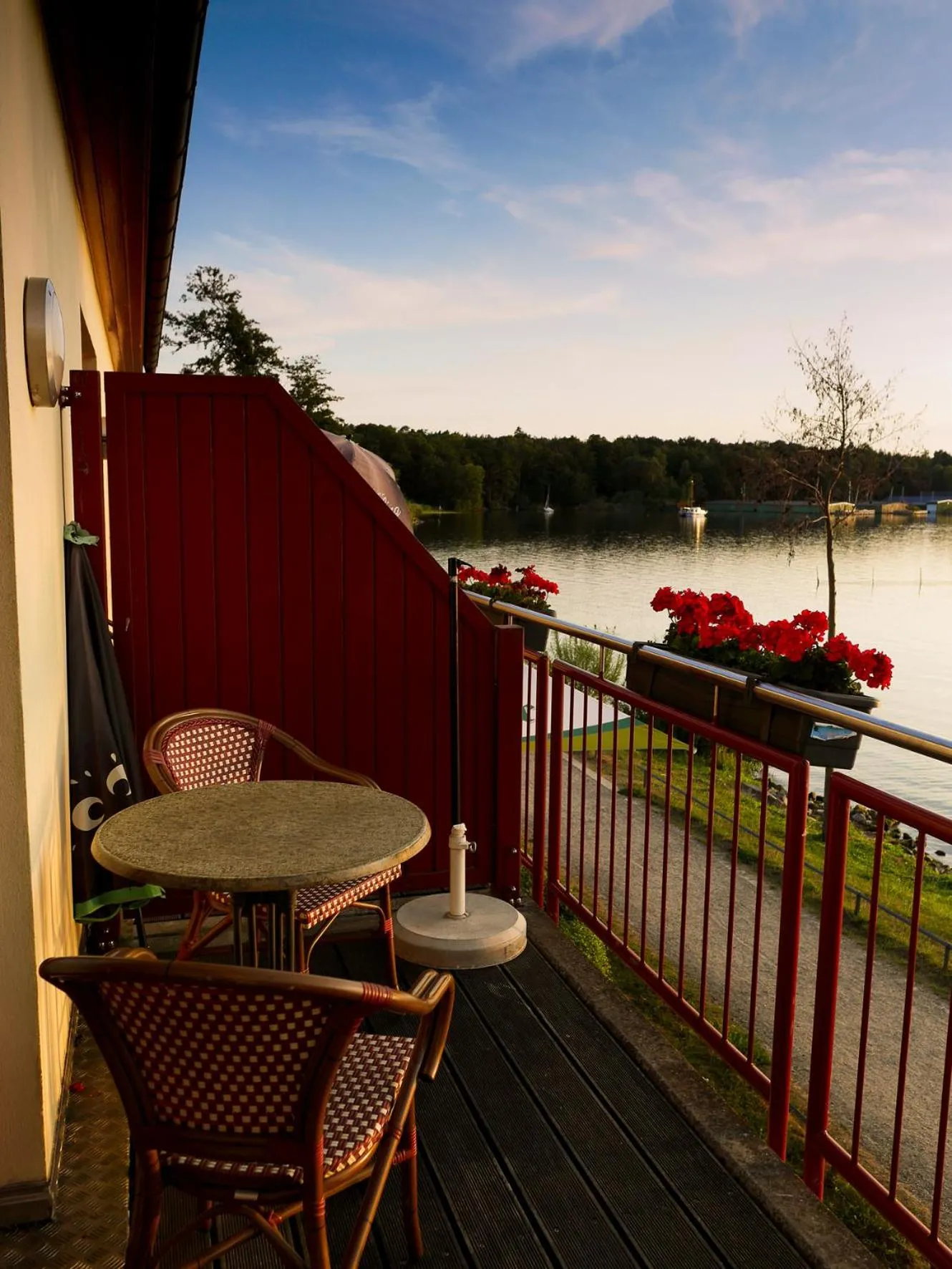 Balcony/Terrace in Seehotel Weit Meer