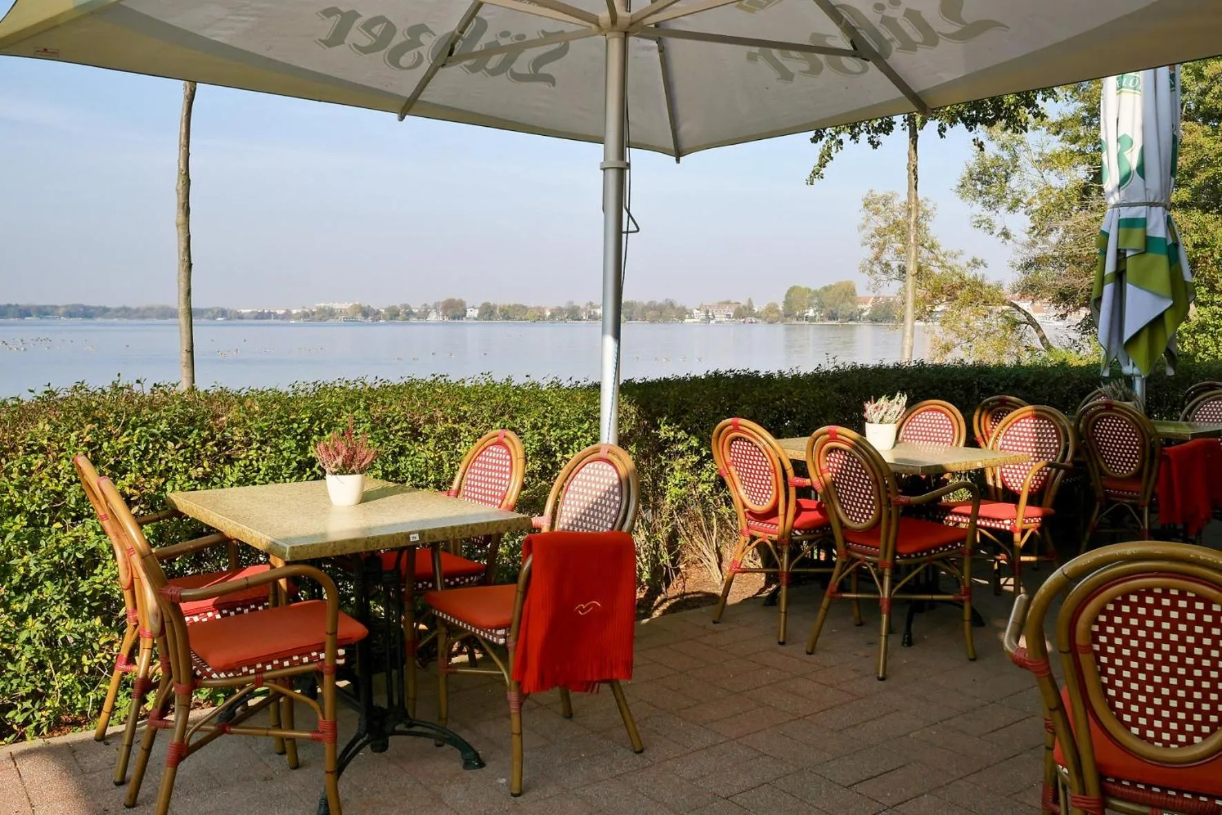 Lake view in Seehotel Weit Meer