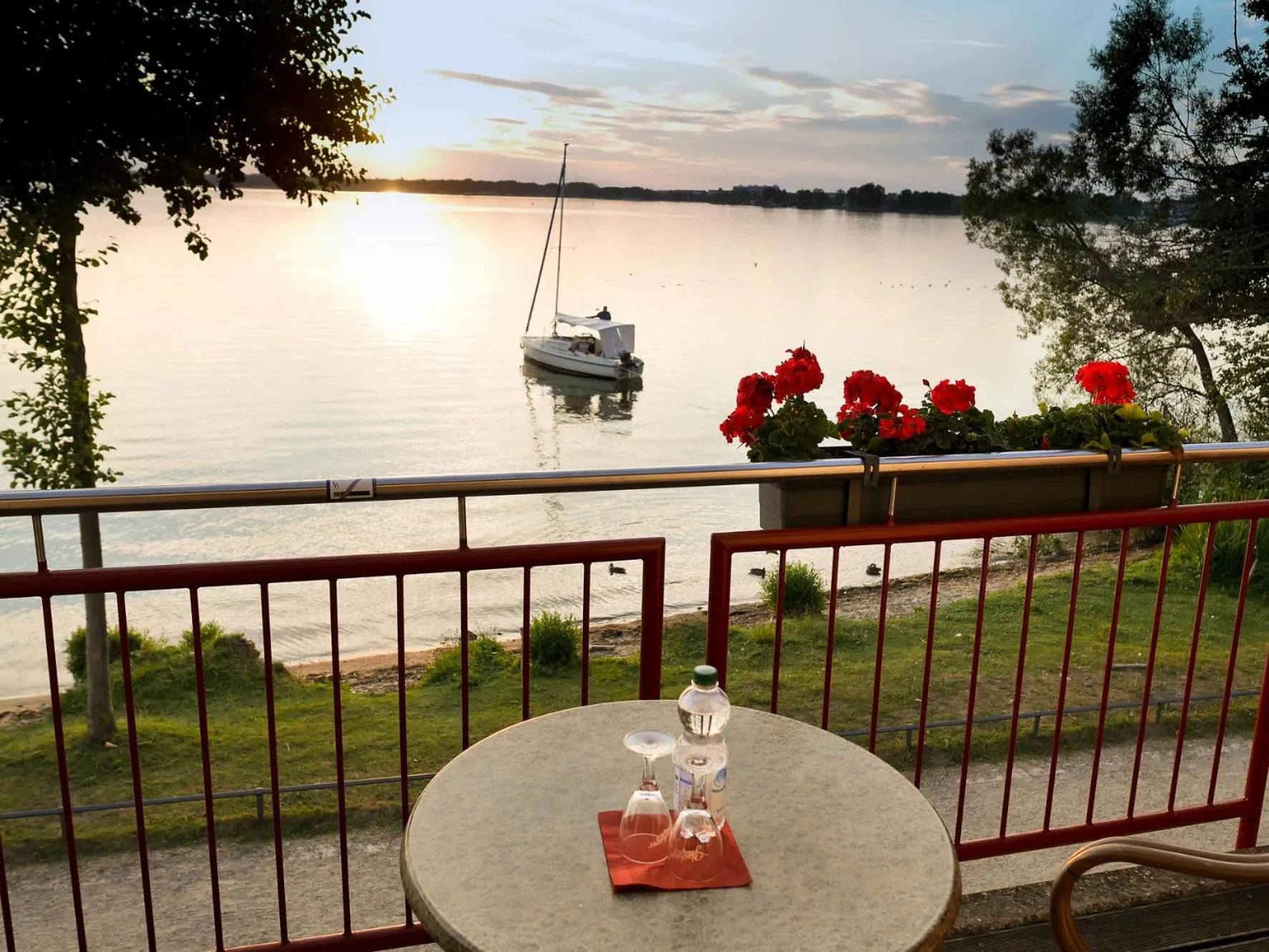 Balcony/Terrace in Seehotel Weit Meer