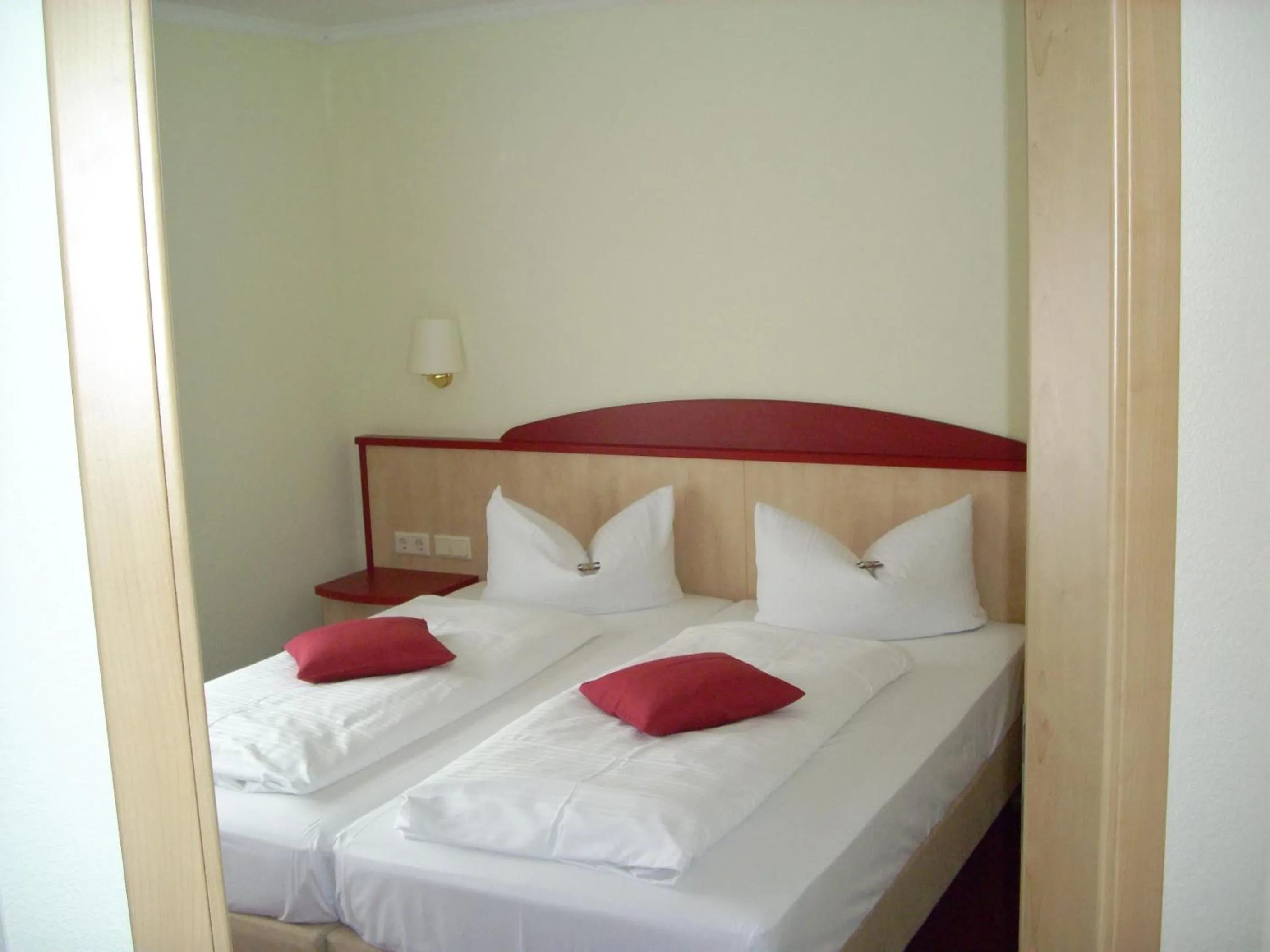 Bed in Seehotel Weit Meer