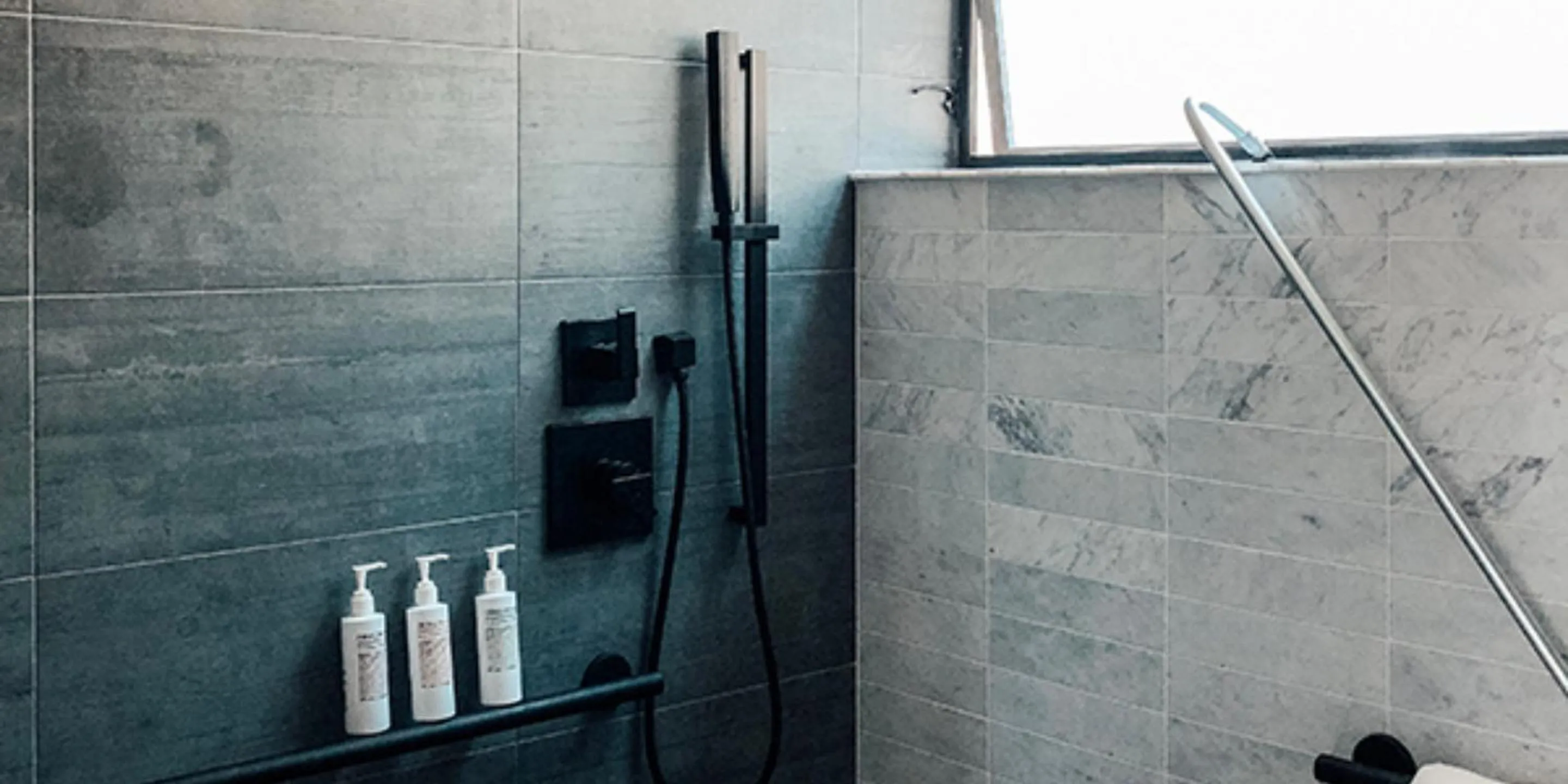 Bathroom in AutoCamp Catskills