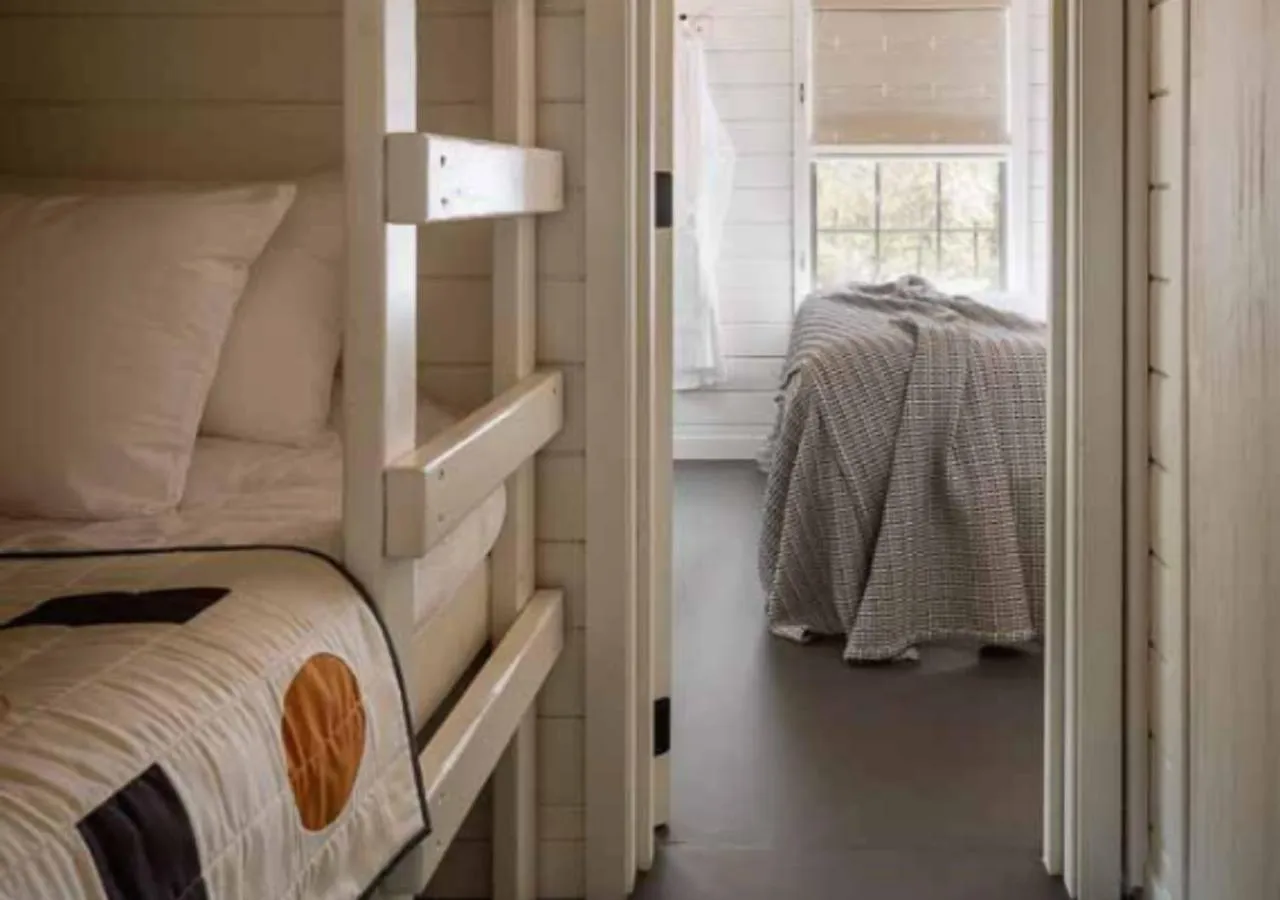 Bed in AutoCamp Catskills