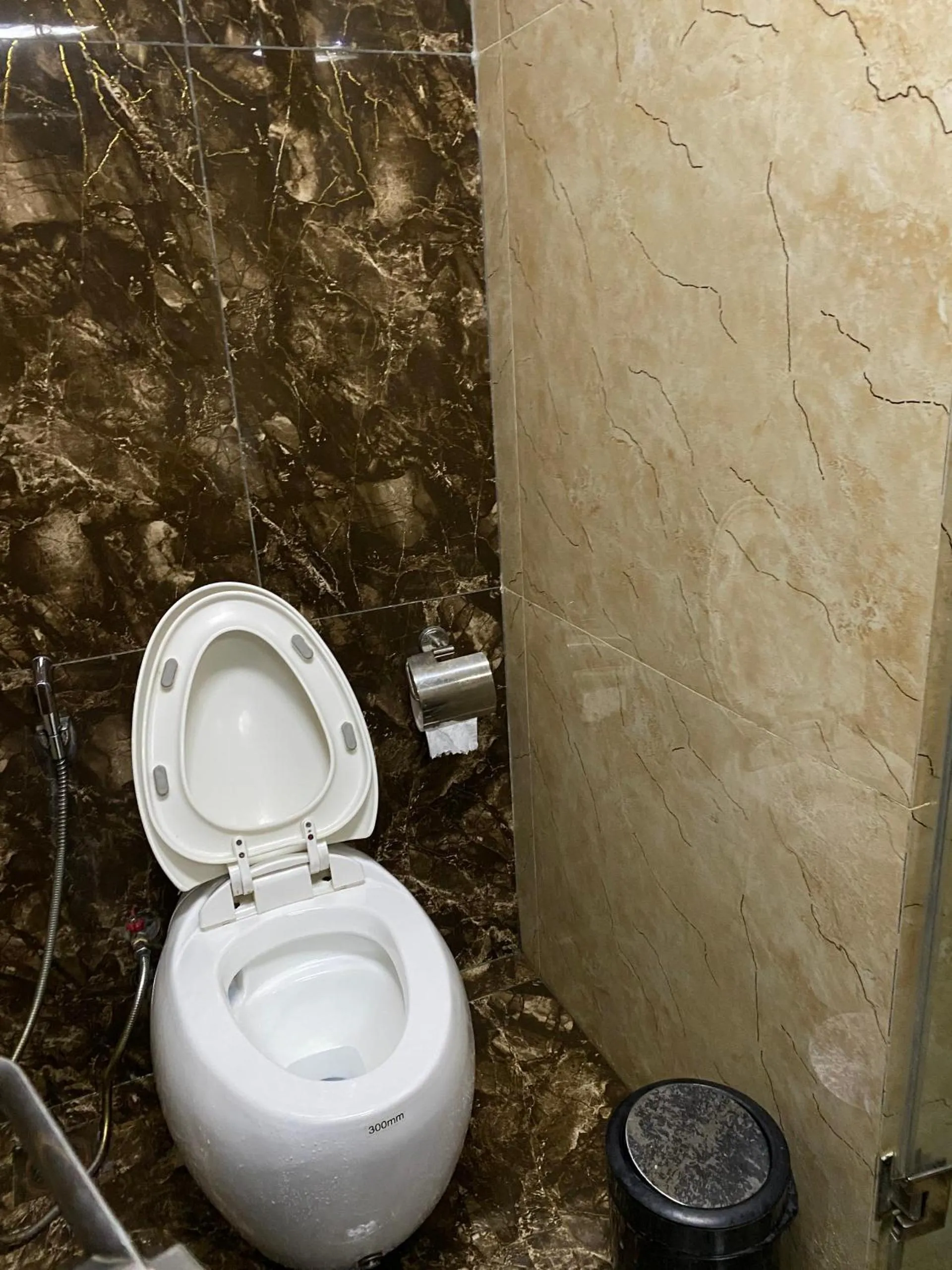 Toilet in Bao Ngoc Hotel Linh Dam