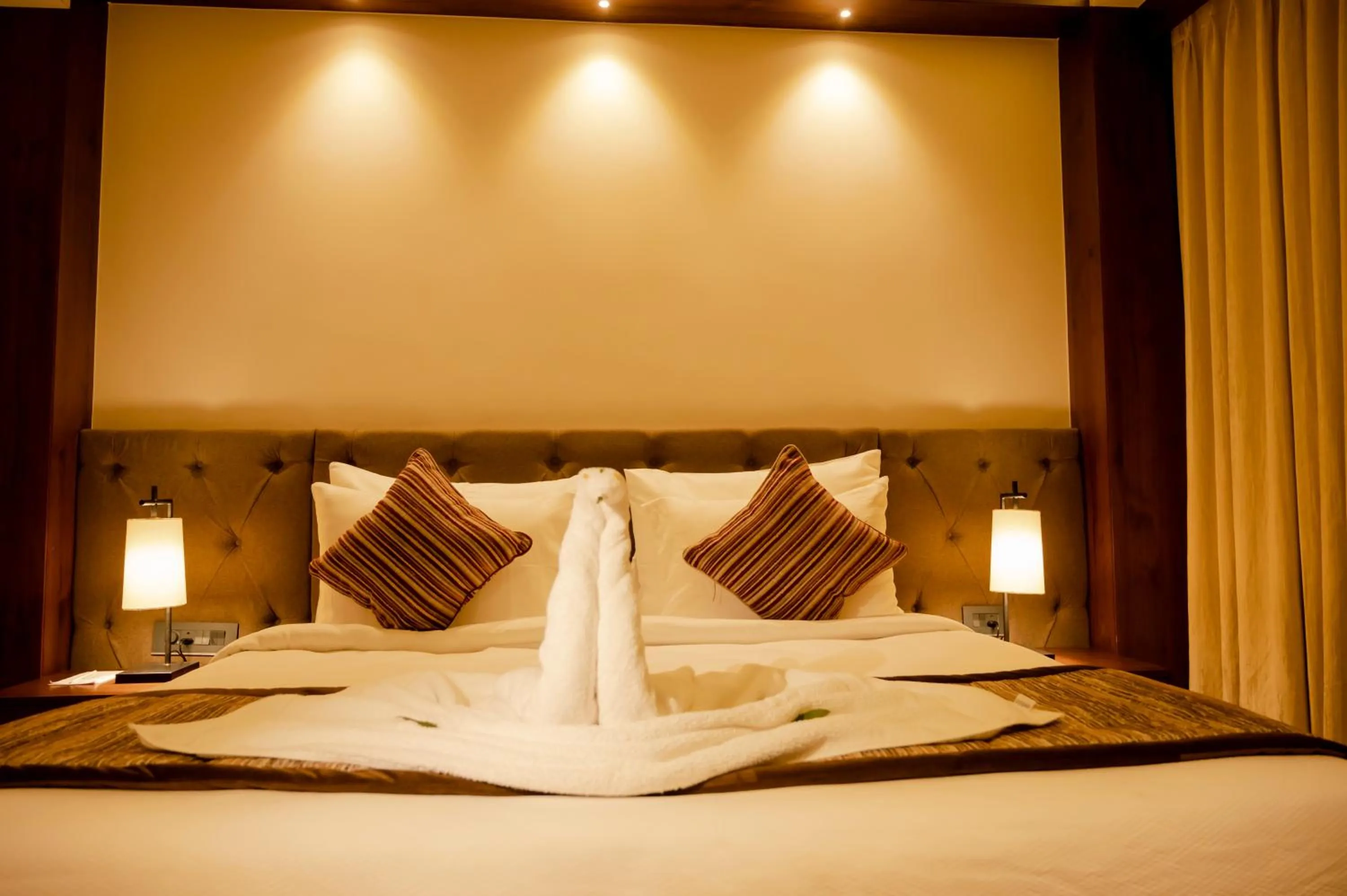 Bedroom, Bed in HOTEL PAHADI