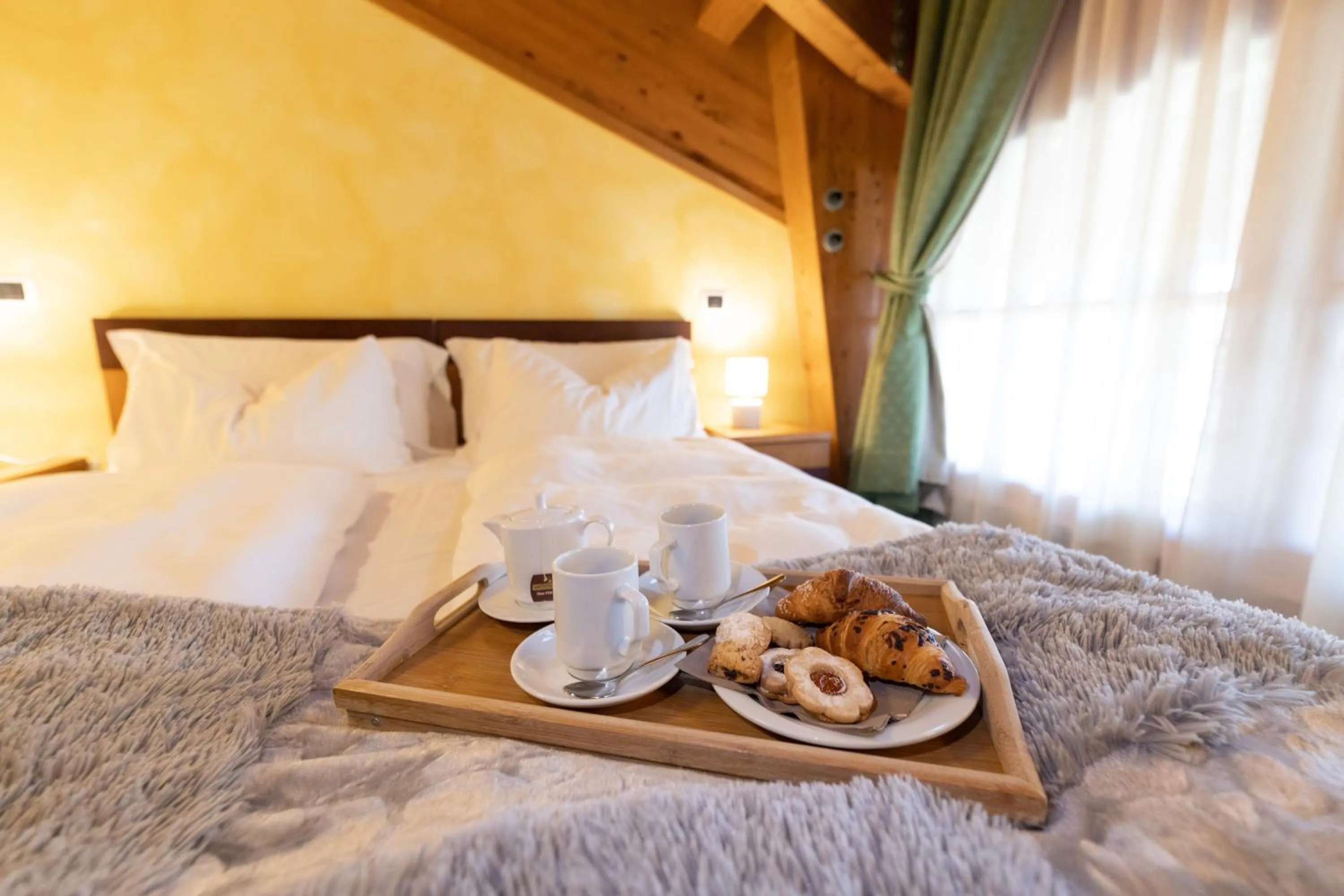 Bed in Hotel Enzo Moro