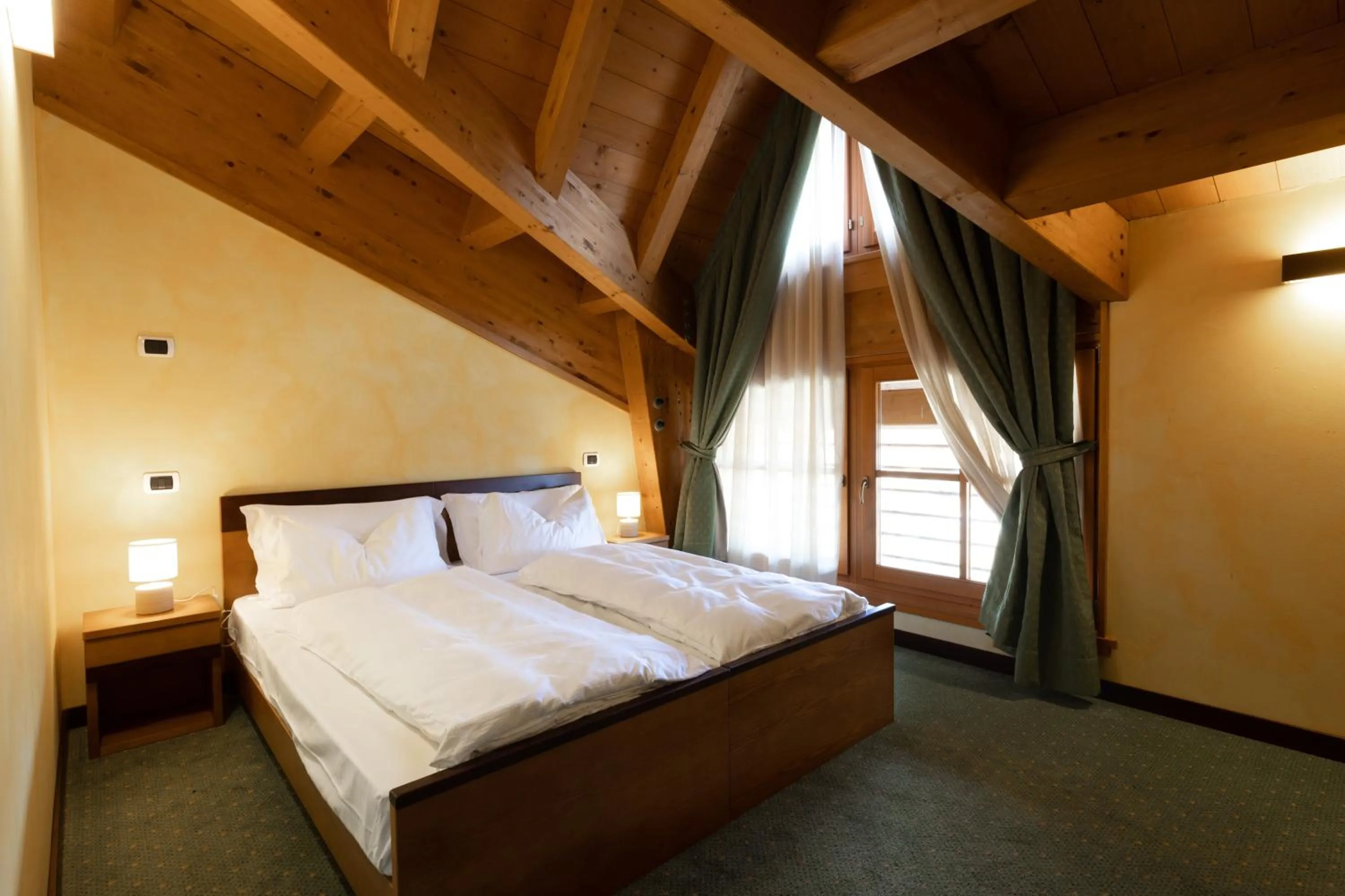 Bed in Hotel Enzo Moro