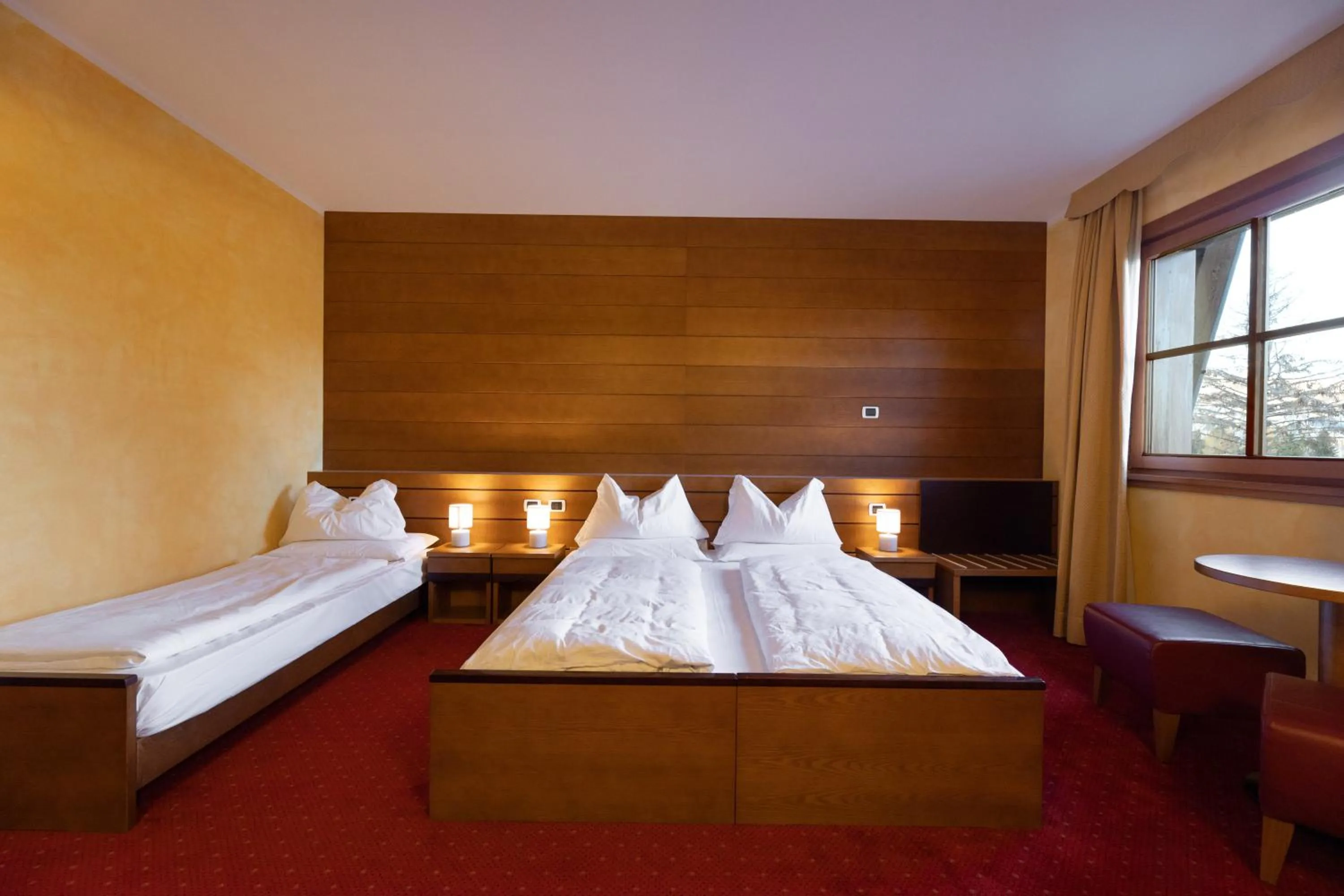 Bed in Hotel Enzo Moro