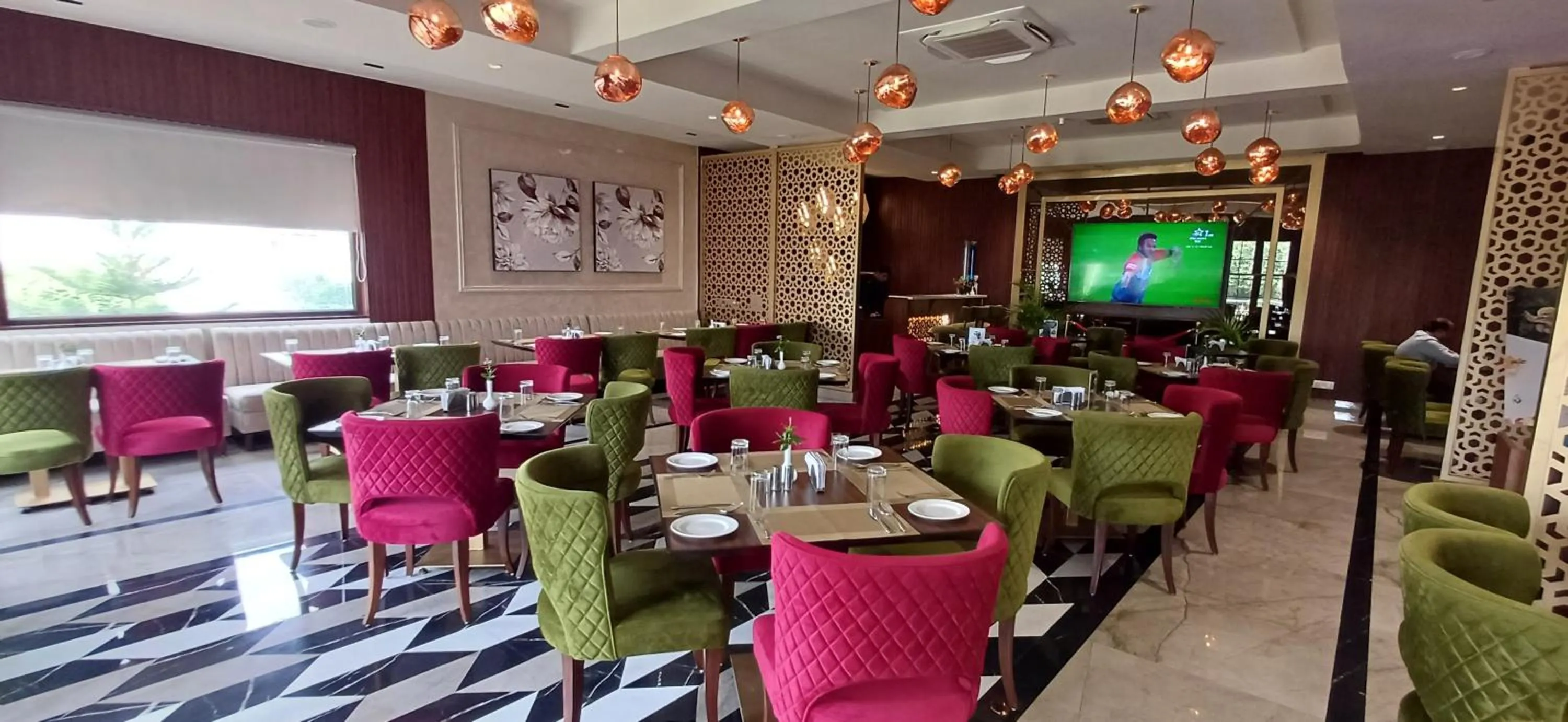 Dining area in Black Mango Resort