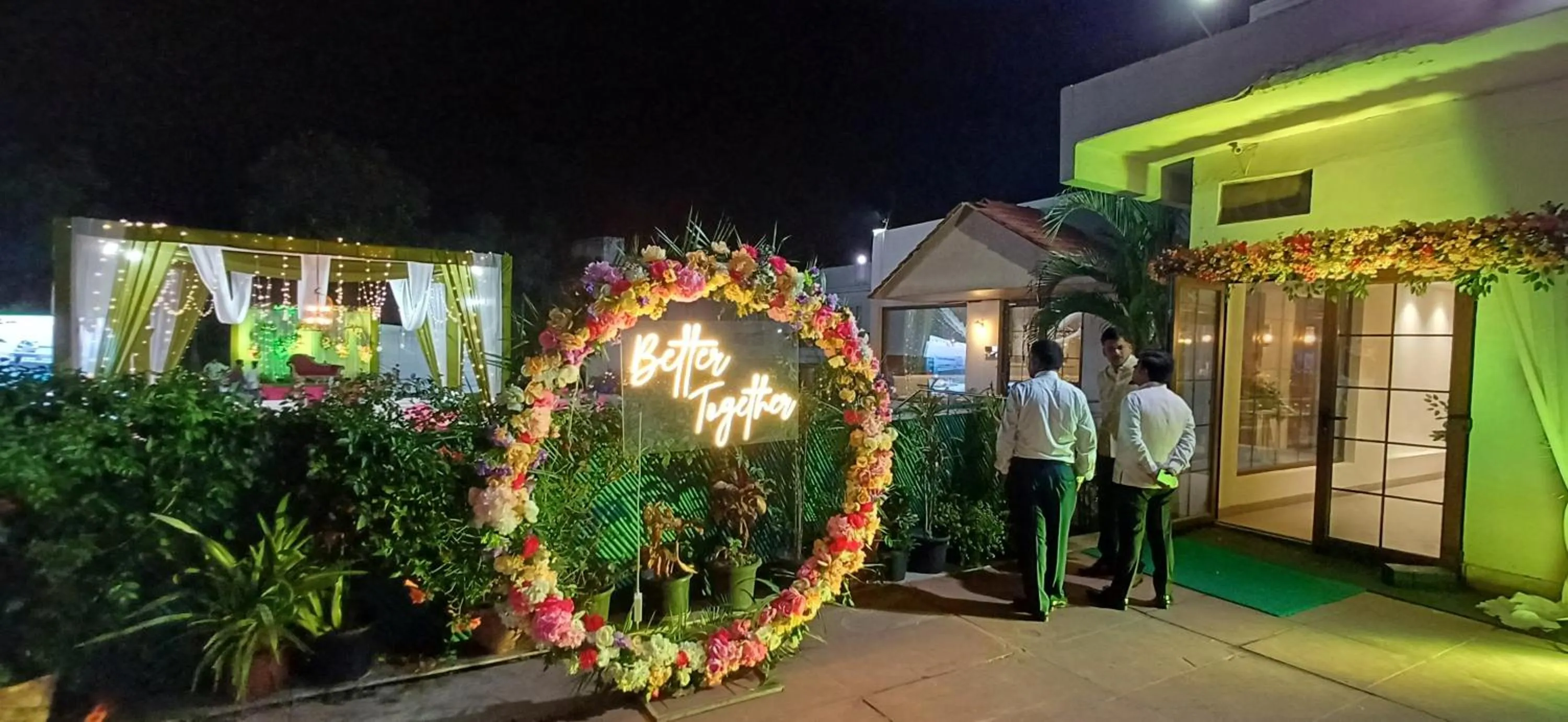 Garden in Black Mango Resort