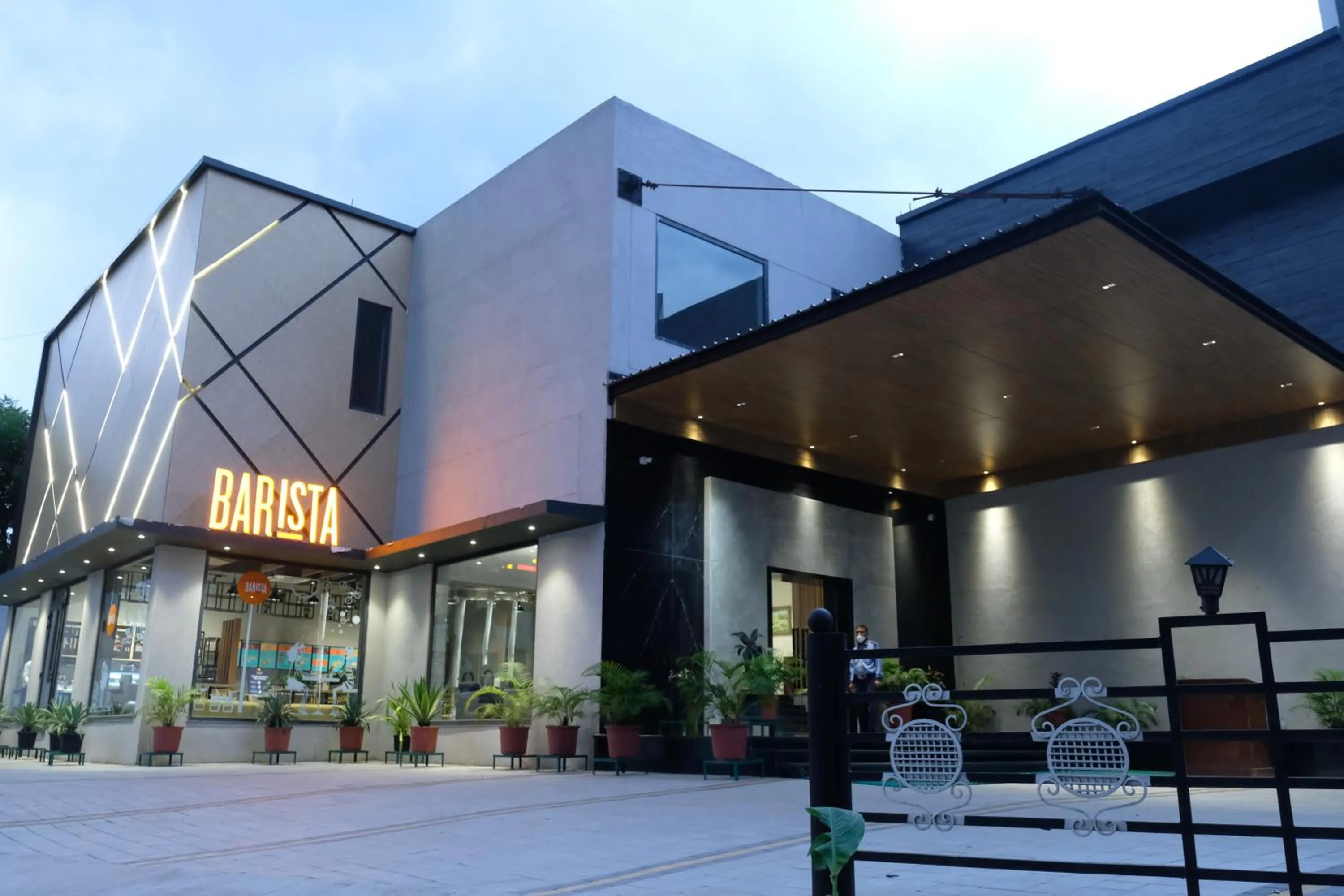 Facade/entrance in Black Mango Resort