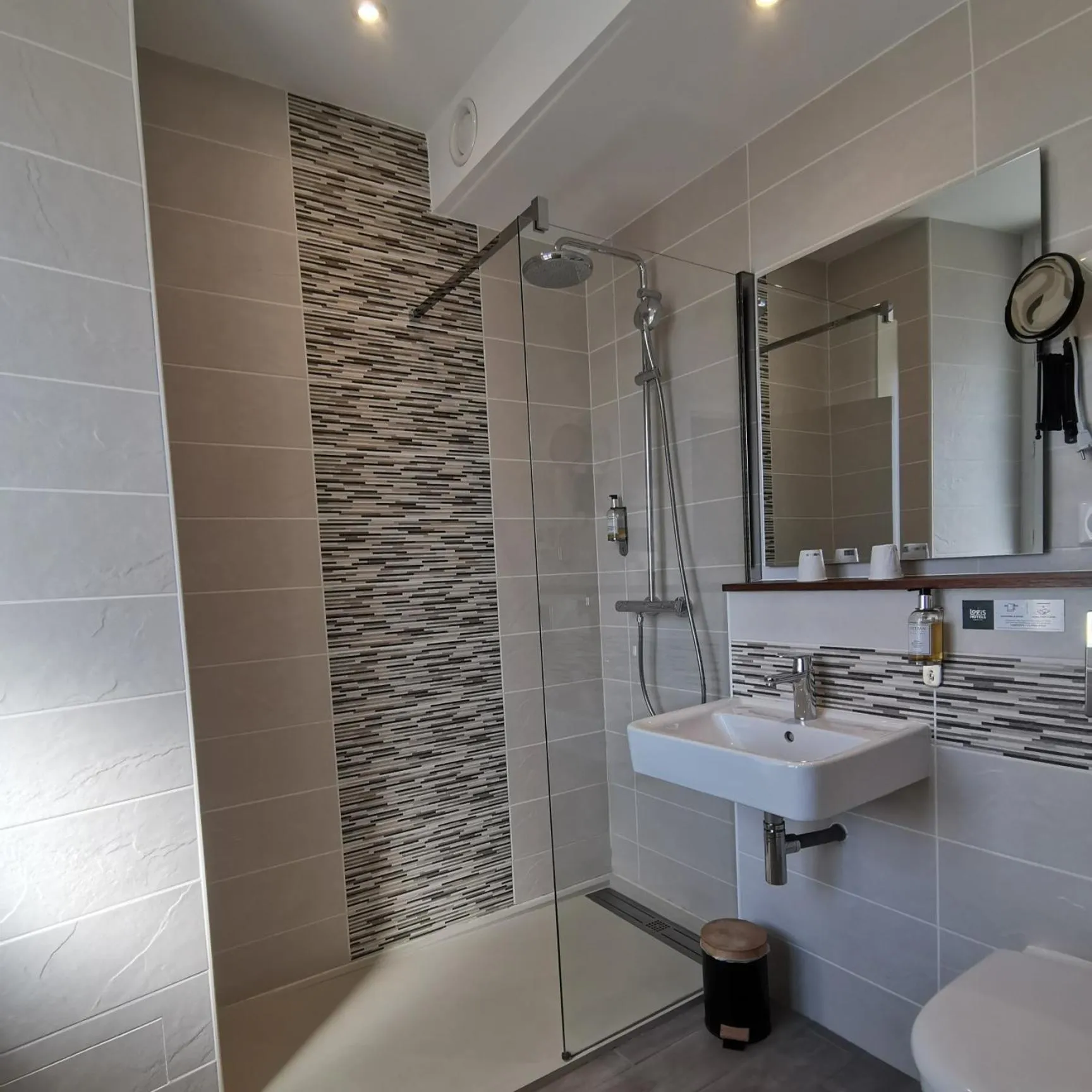 Property building in Logis Hotel Le Cerf