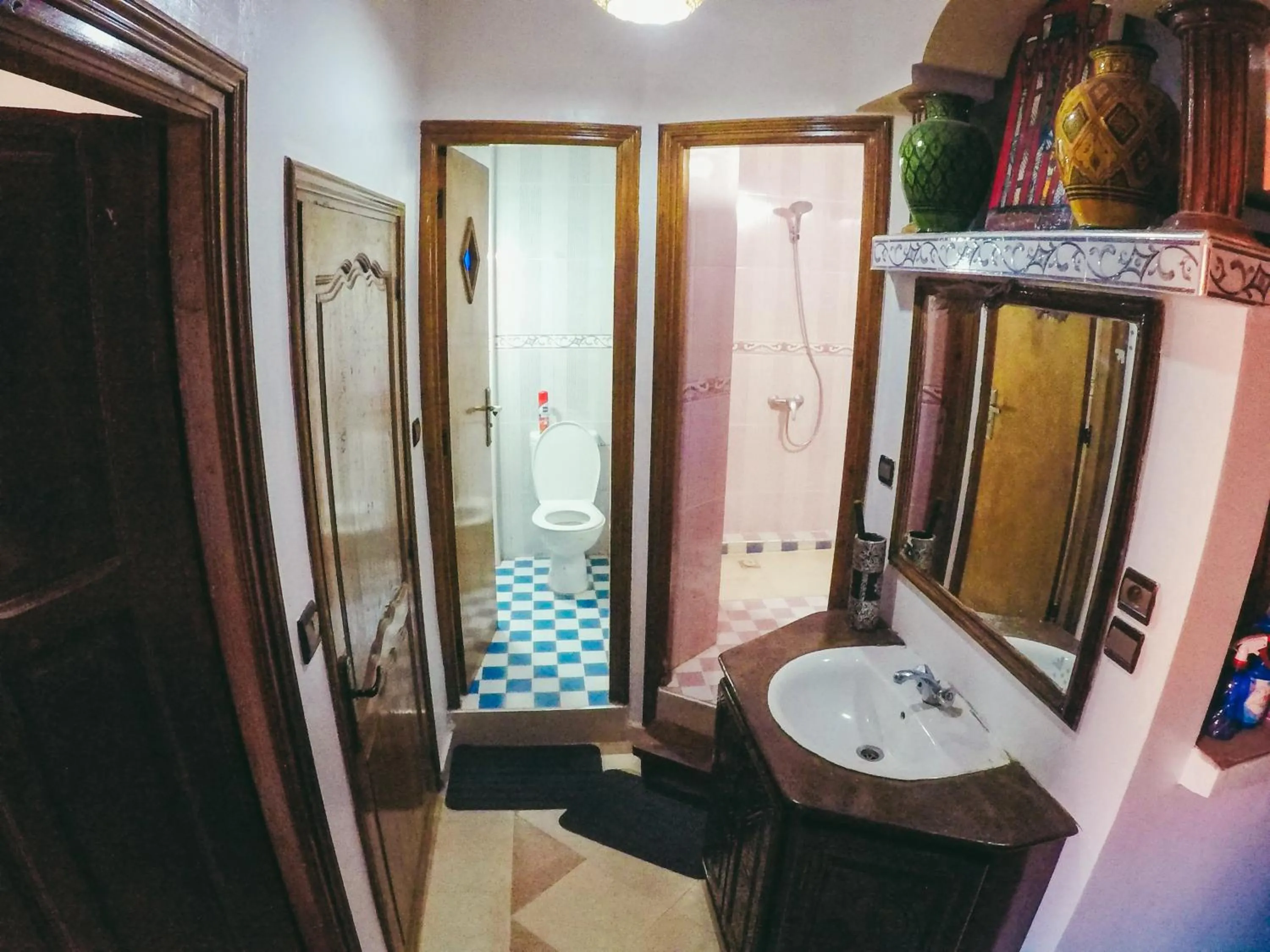 Bathroom in Tamraght White Hostel