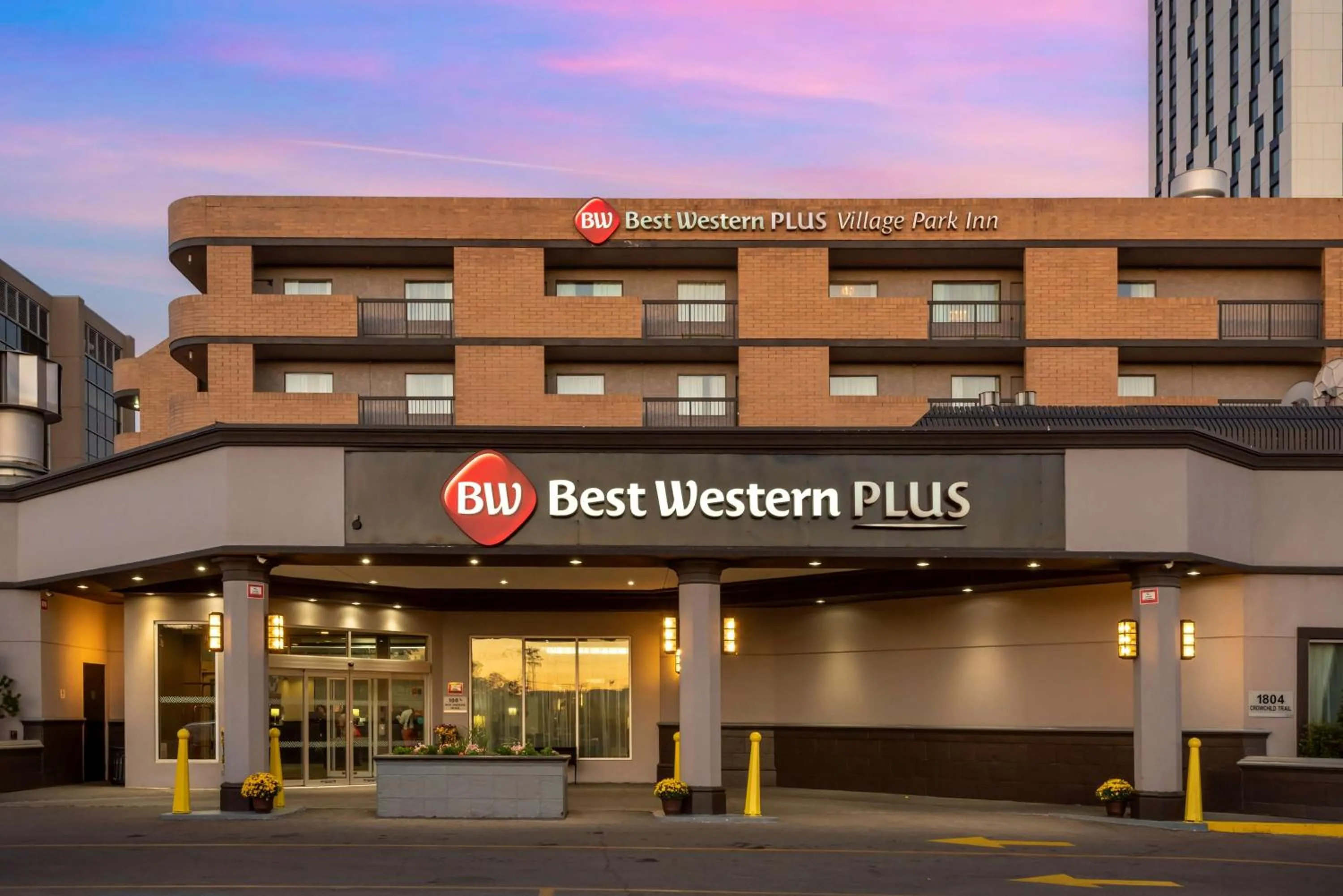 Property building in Best Western Plus Village Park Inn