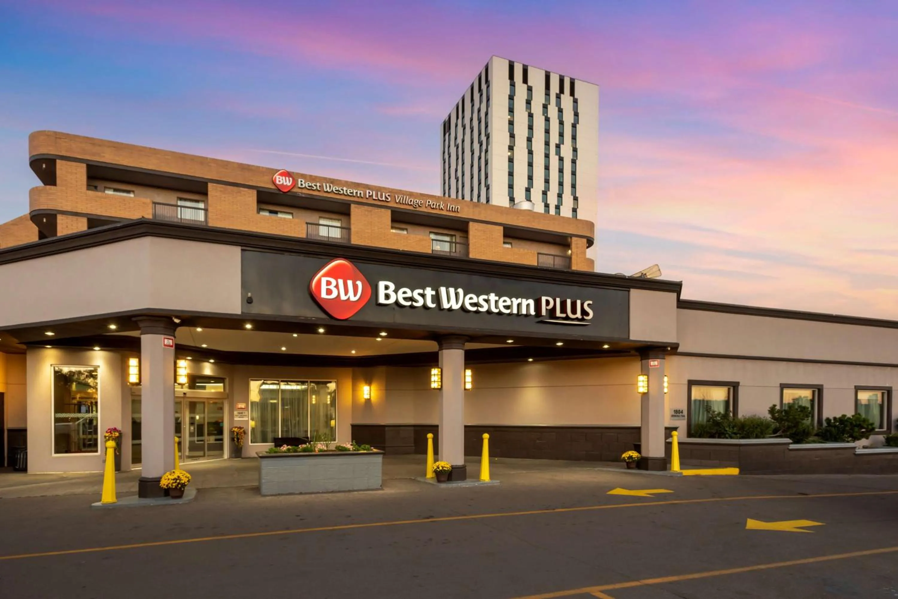 Property building in Best Western Plus Village Park Inn