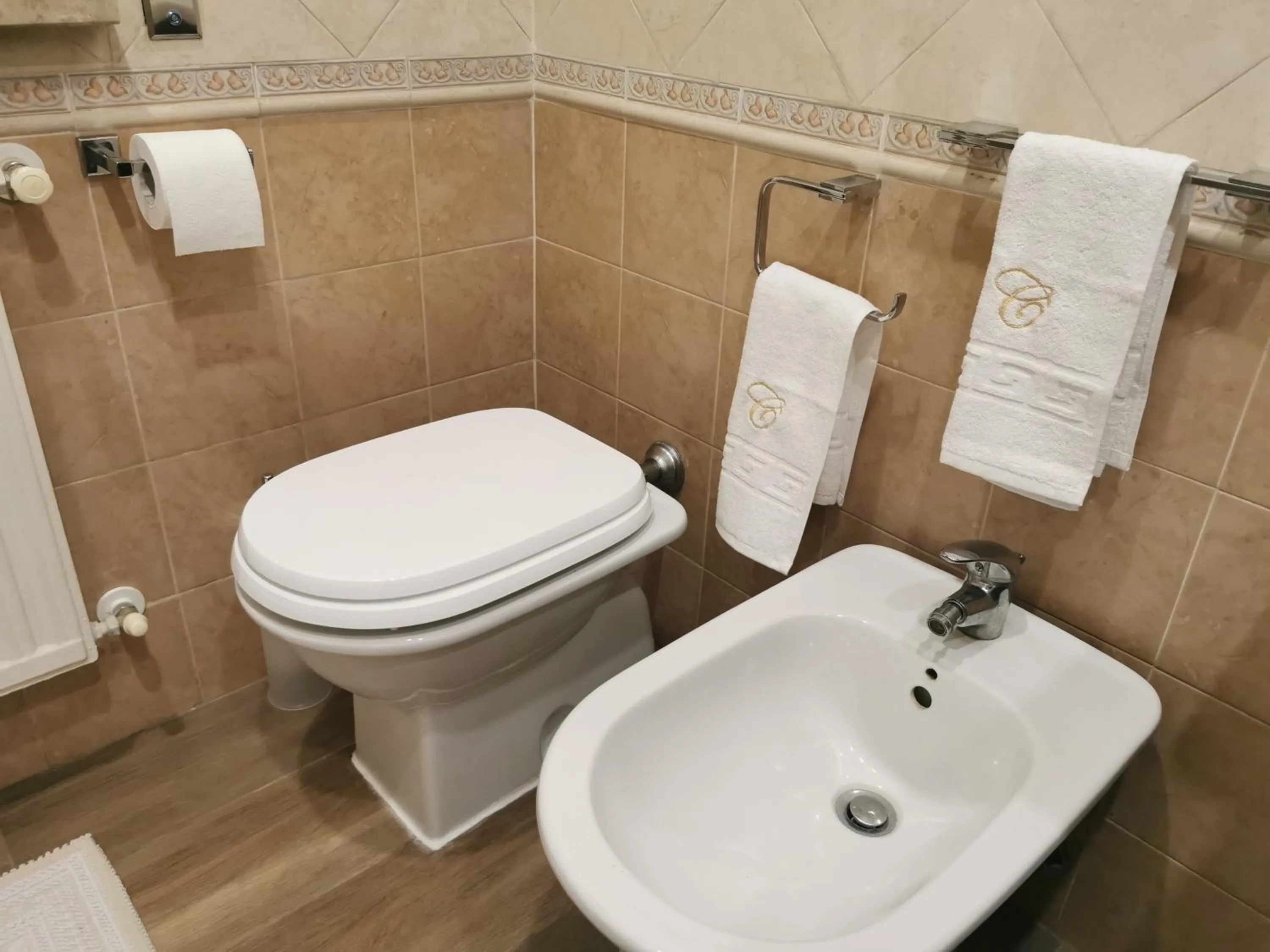 Bathroom in B&B Corvara