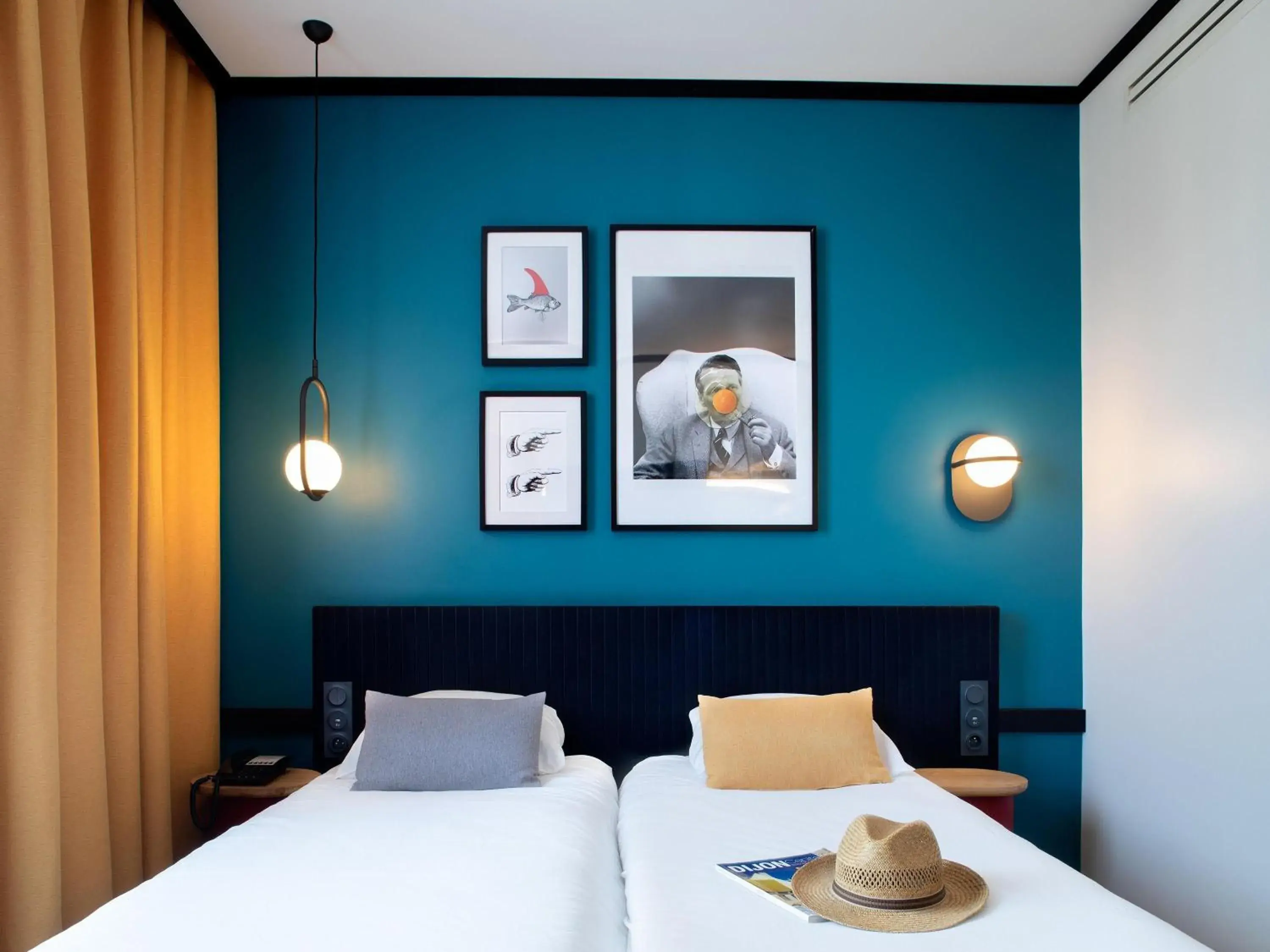 Bedroom, Bed in ibis Styles Dijon Central Bedroom, Bed in ibis Styles Dijon Central