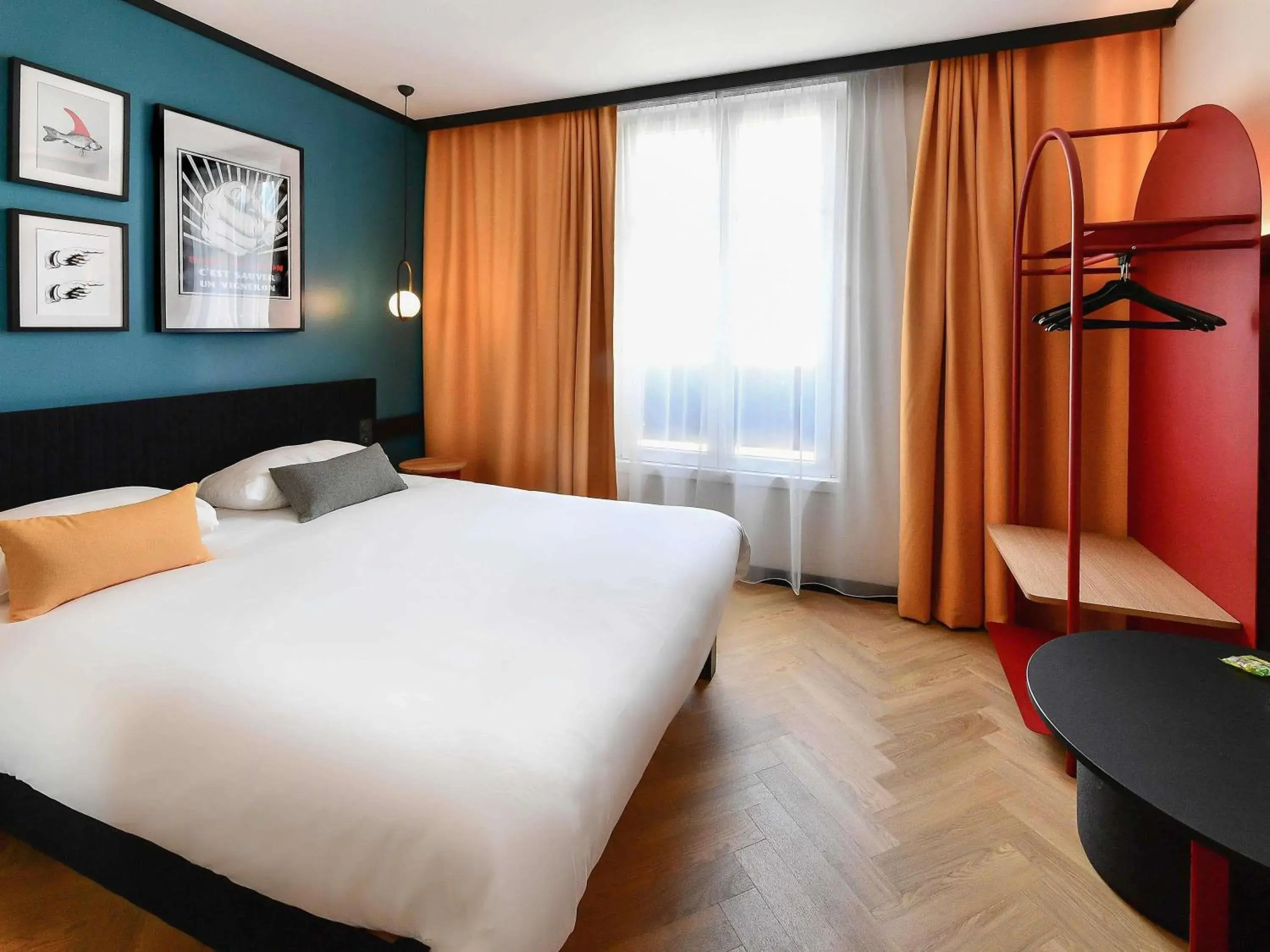 Bedroom, Bed in ibis Styles Dijon Central Bedroom, Bed in ibis Styles Dijon Central