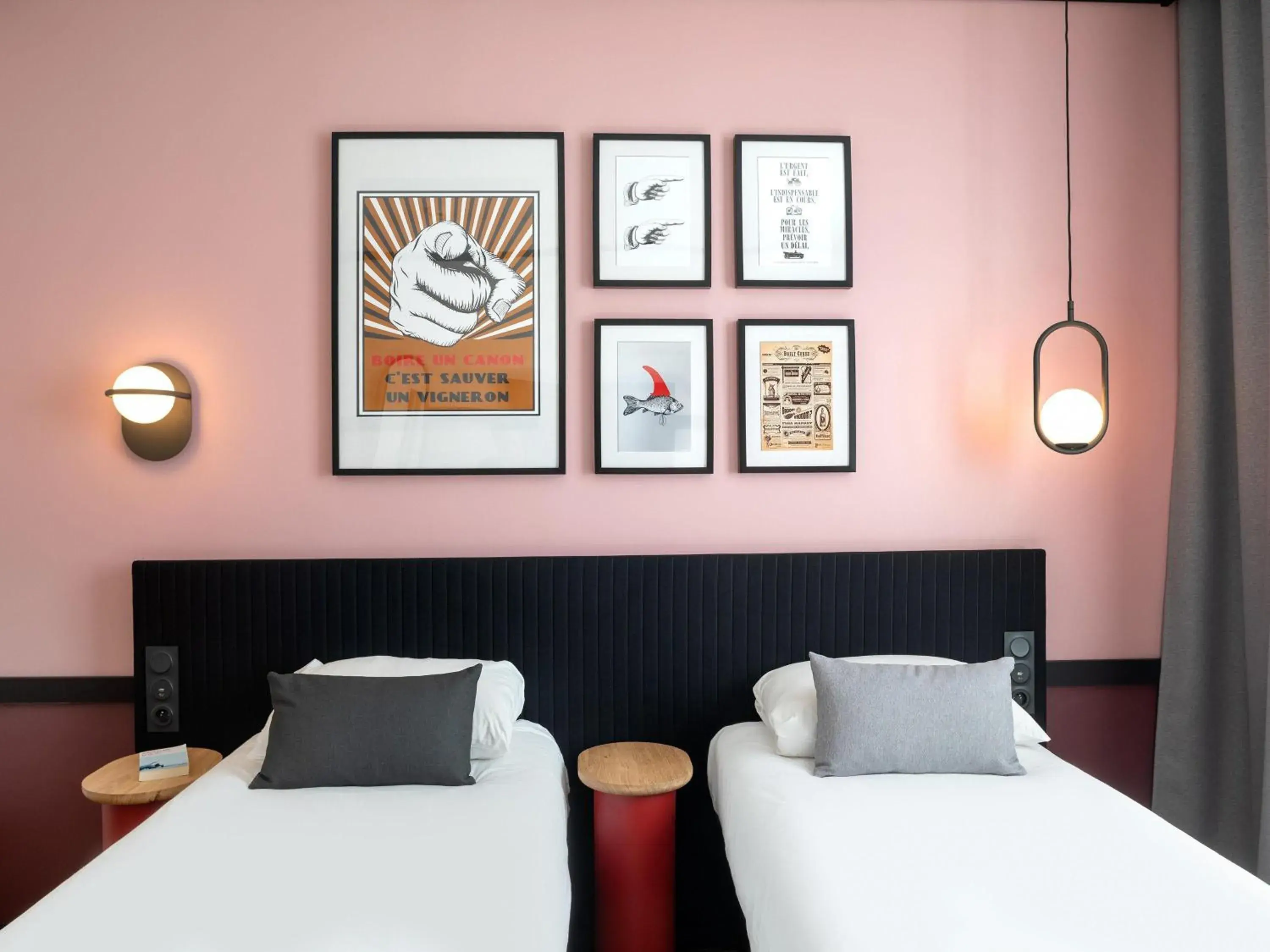 Bedroom, Bed in ibis Styles Dijon Central Bedroom, Bed in ibis Styles Dijon Central