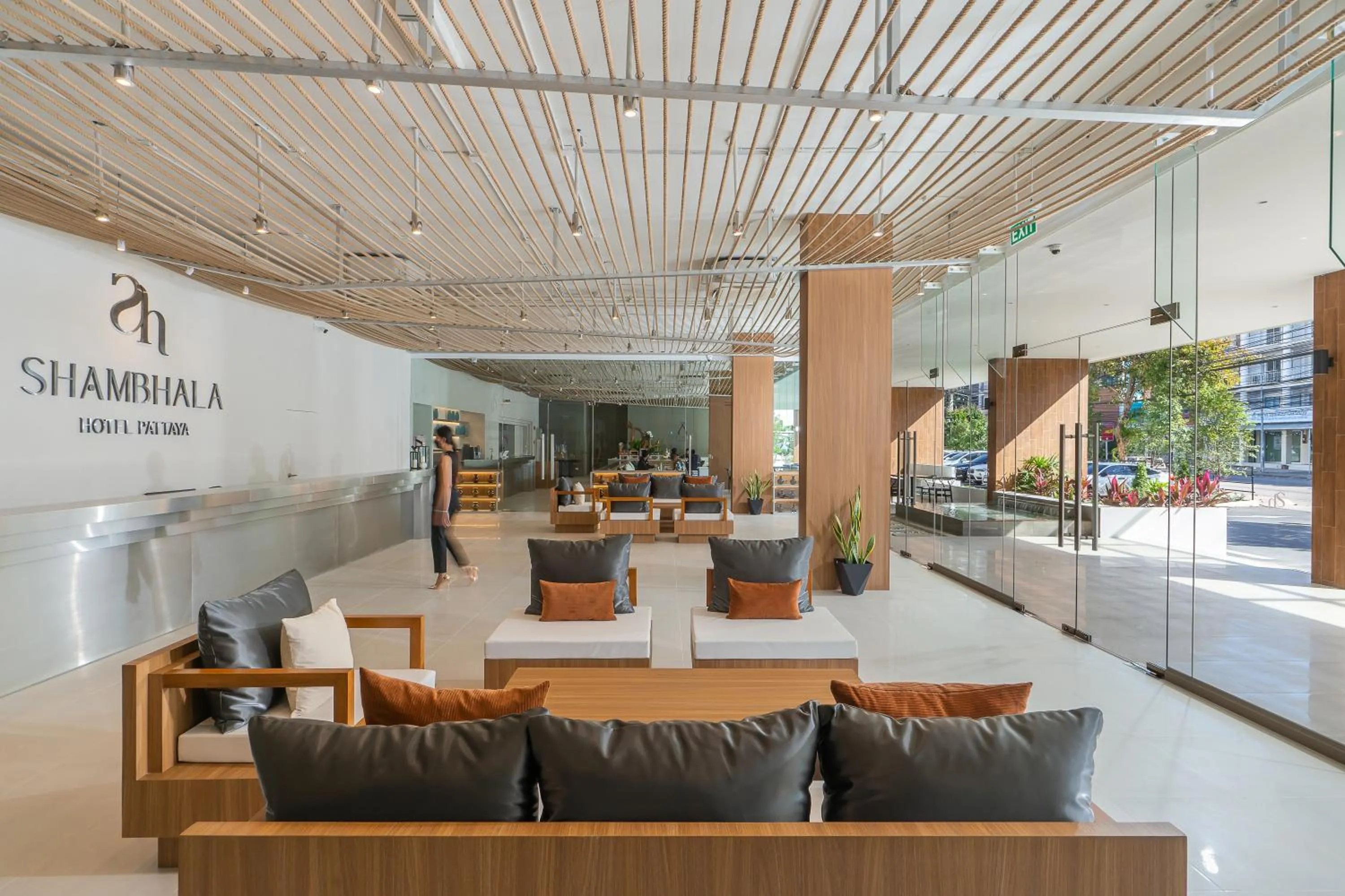 Lobby or reception in Shambhala Hotel Pattaya