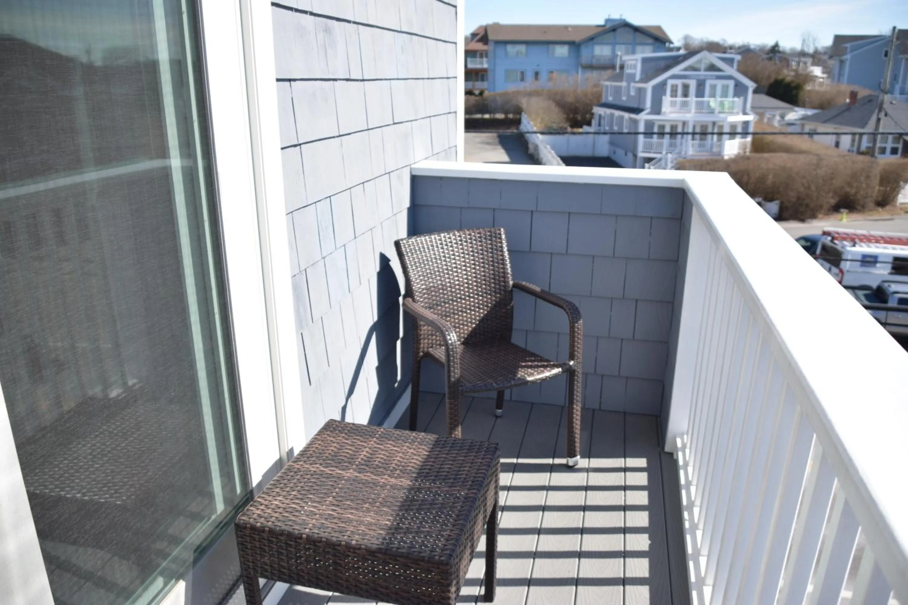 Patio in Rhea's Inn by the Sea