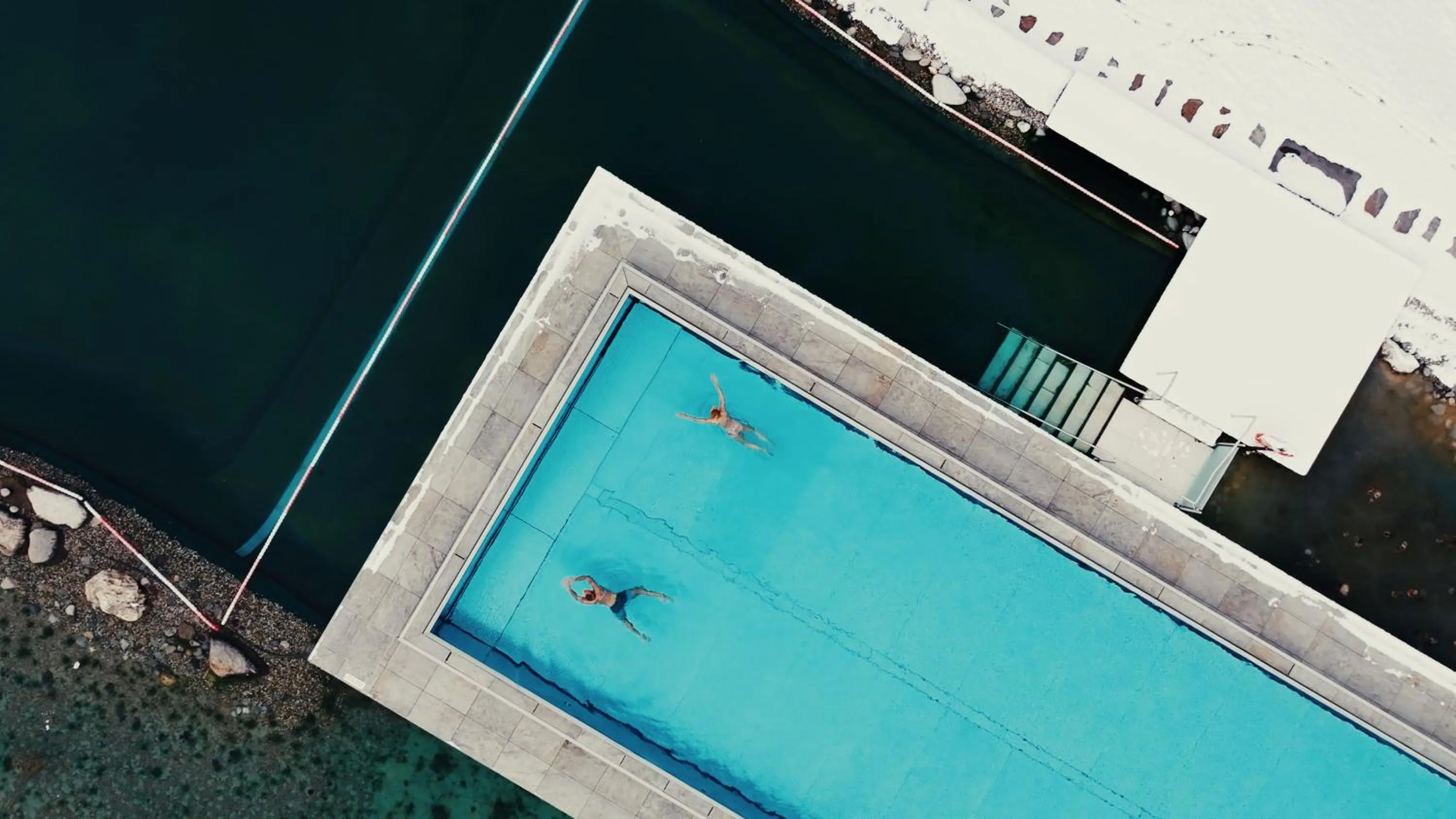 Swimming pool in Thermenwelt Hotel Pulverer