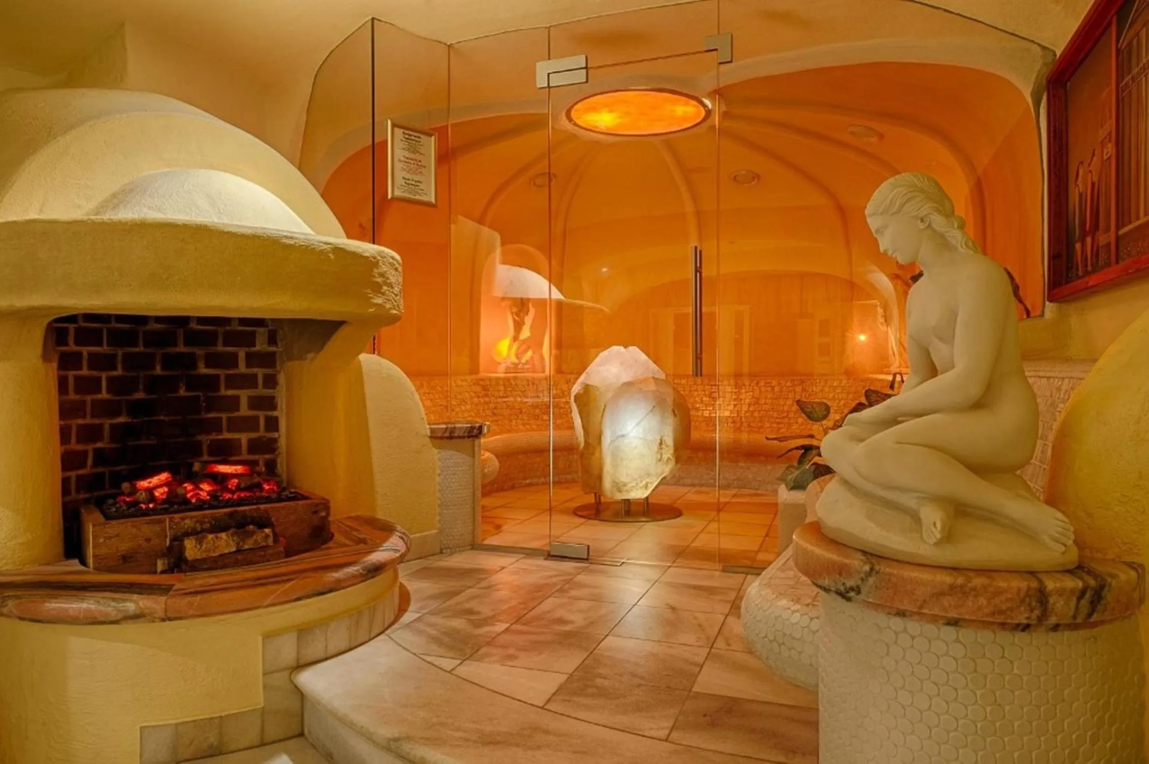 Spa and wellness centre/facilities in Thermenwelt Hotel Pulverer