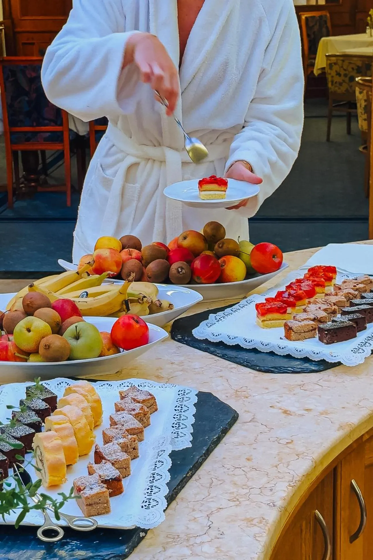 Restaurant/places to eat in Thermenwelt Hotel Pulverer