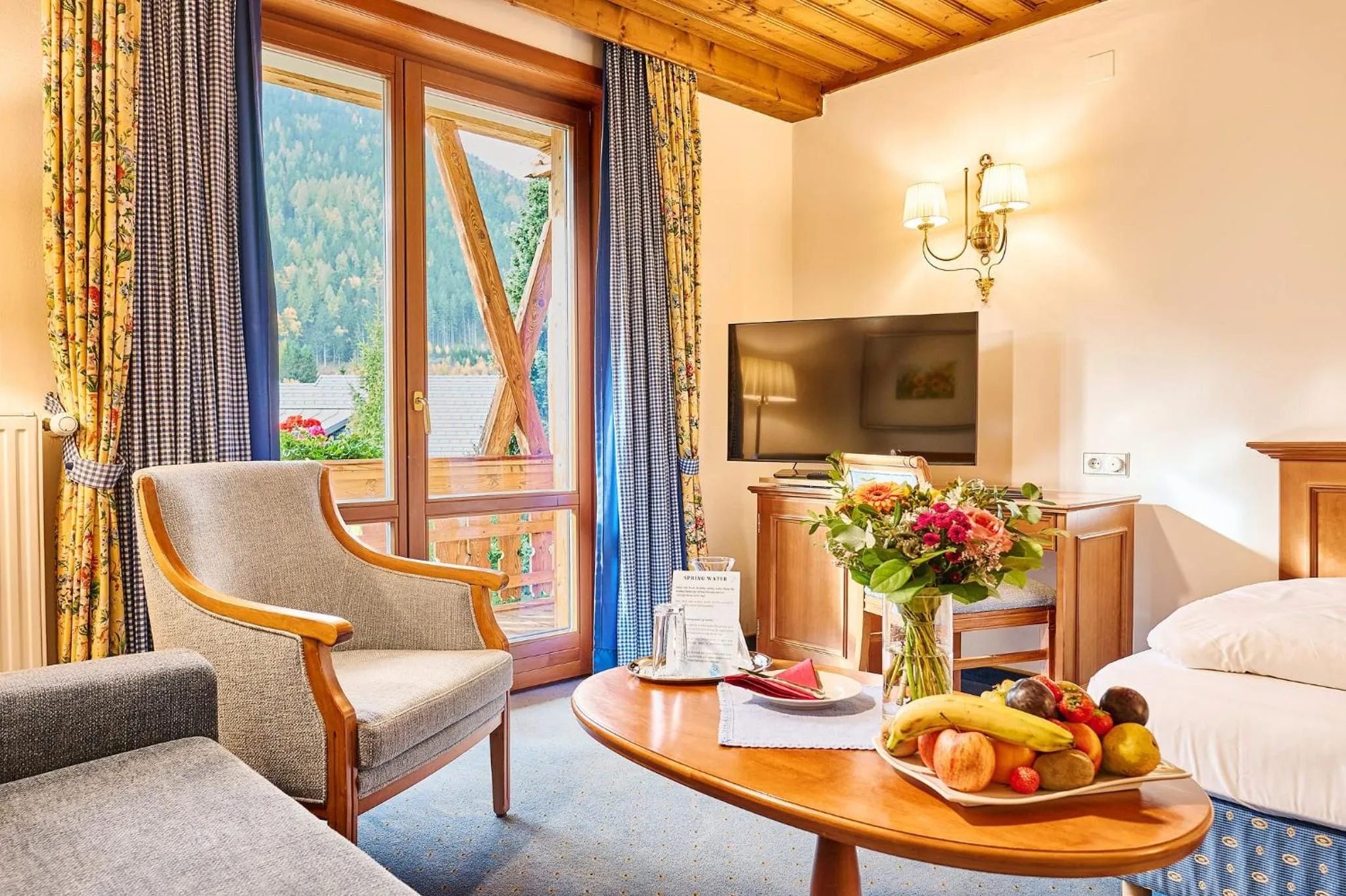 Living room in Thermenwelt Hotel Pulverer