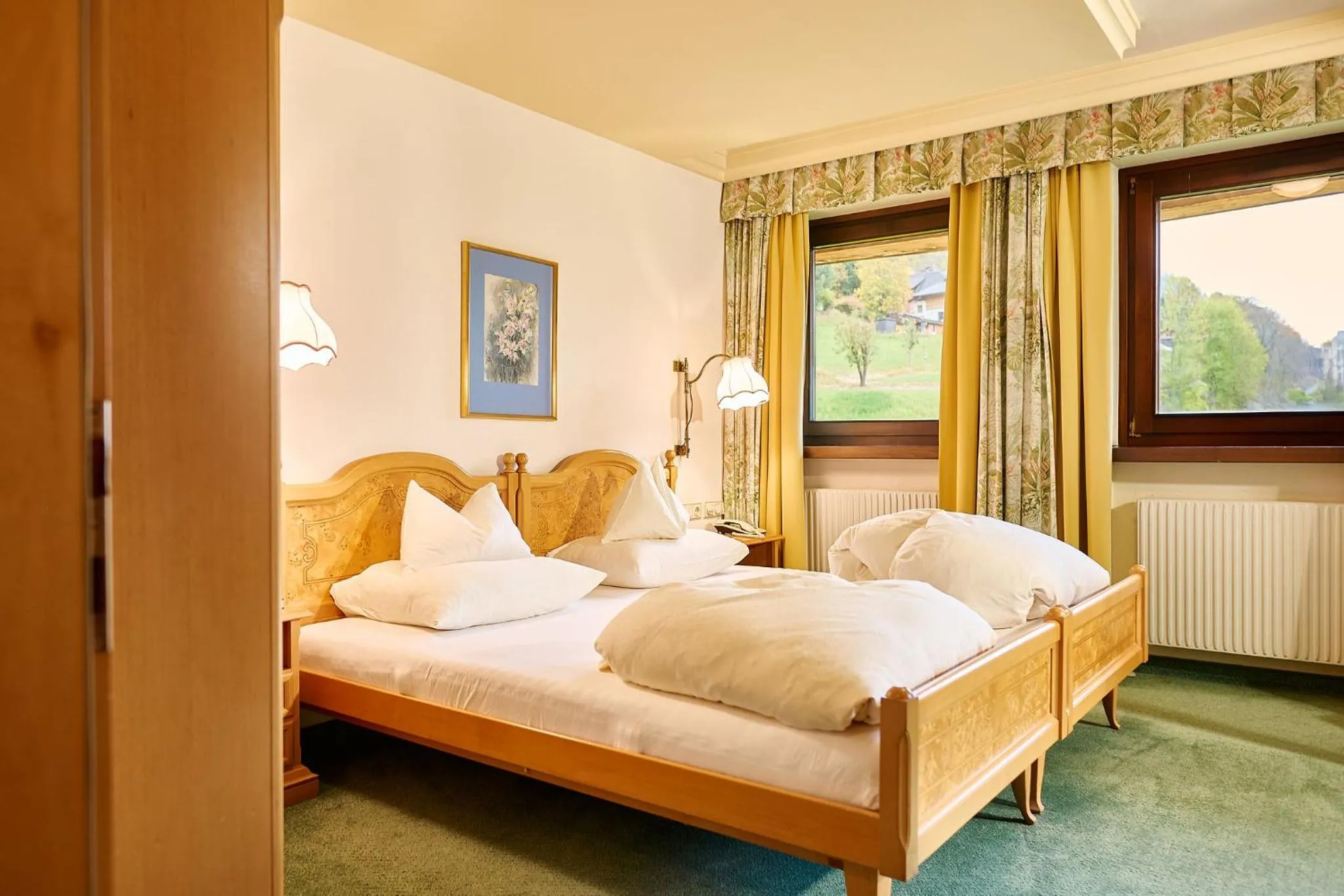 Photo of the whole room, Bed in Thermenwelt Hotel Pulverer