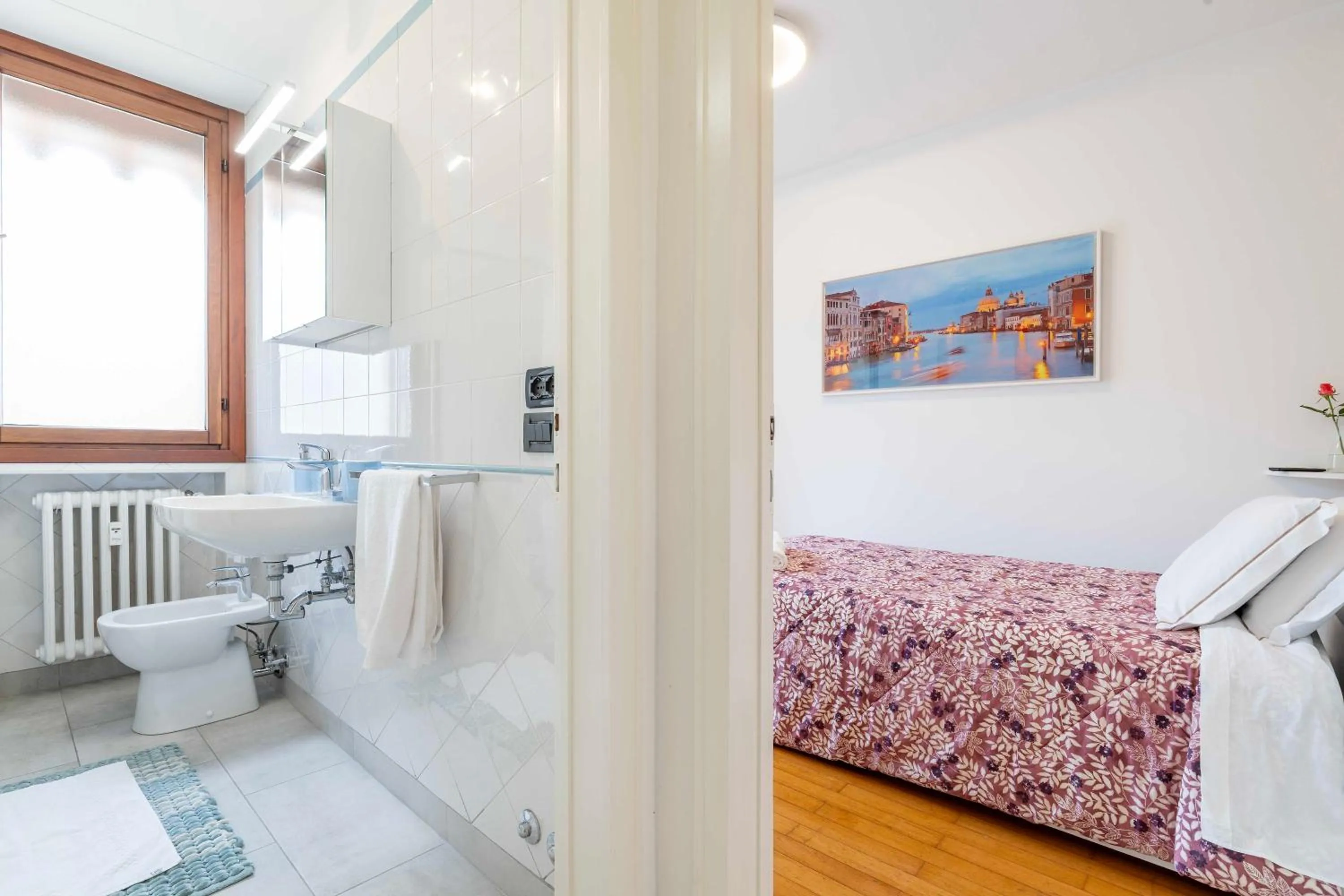 Bed in Bed & breakfast Venice Friends