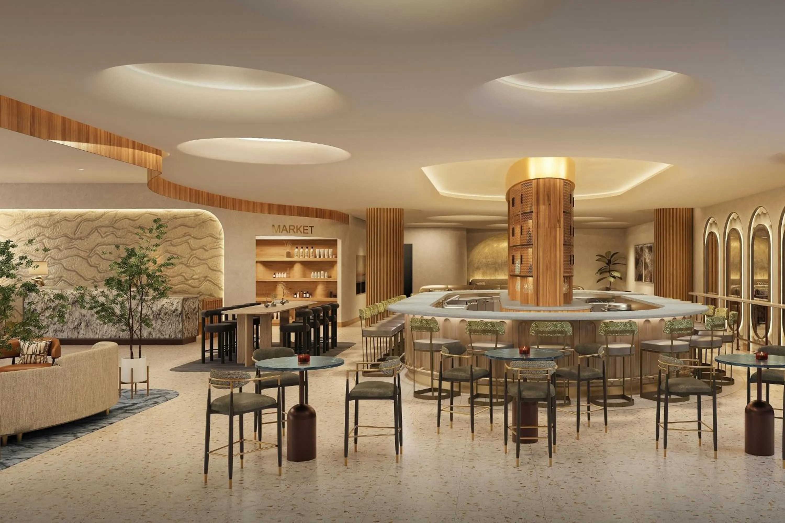 Lobby or reception in The Westin Galleria Dallas