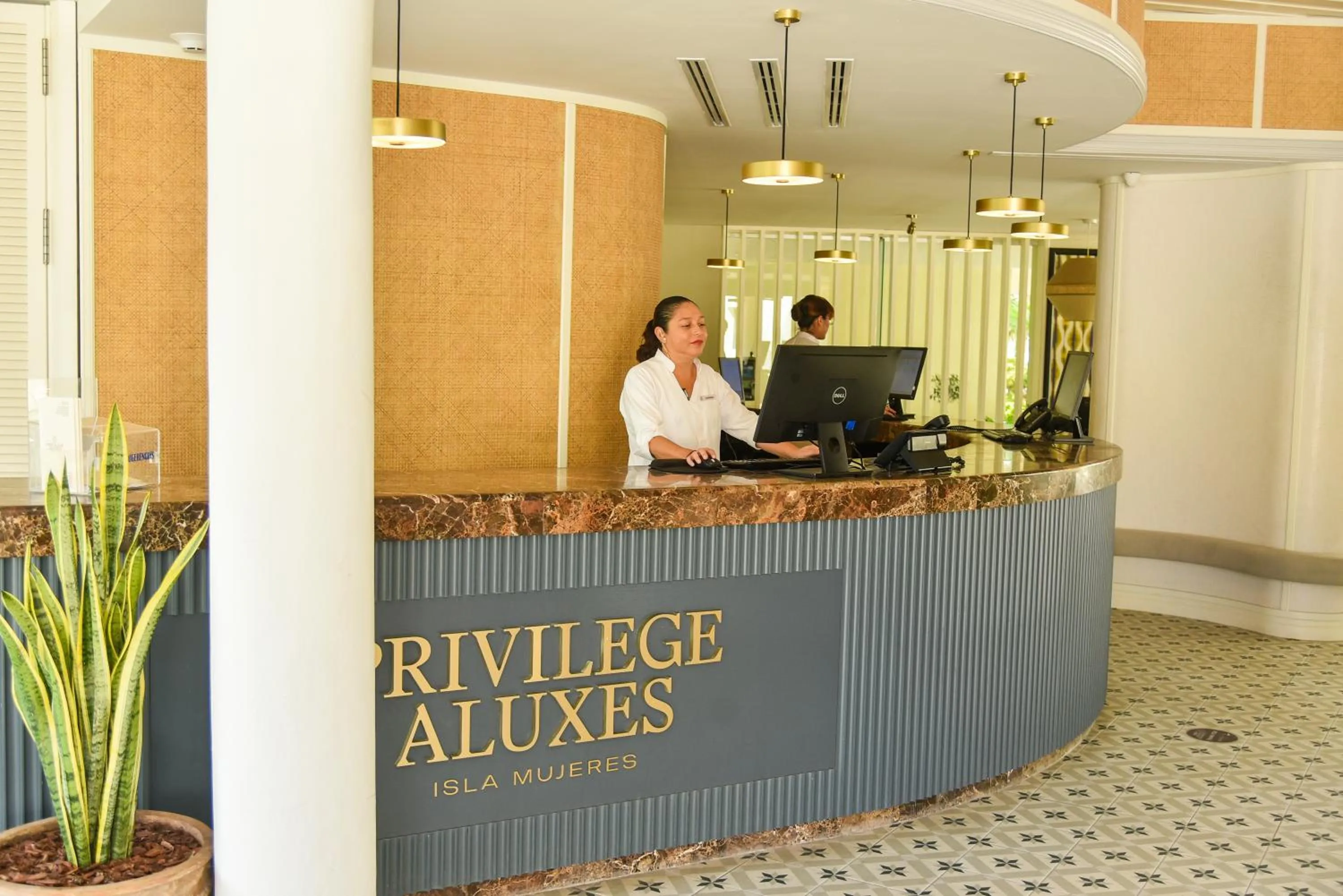 Lobby or reception in Privilege Aluxes Adults Only