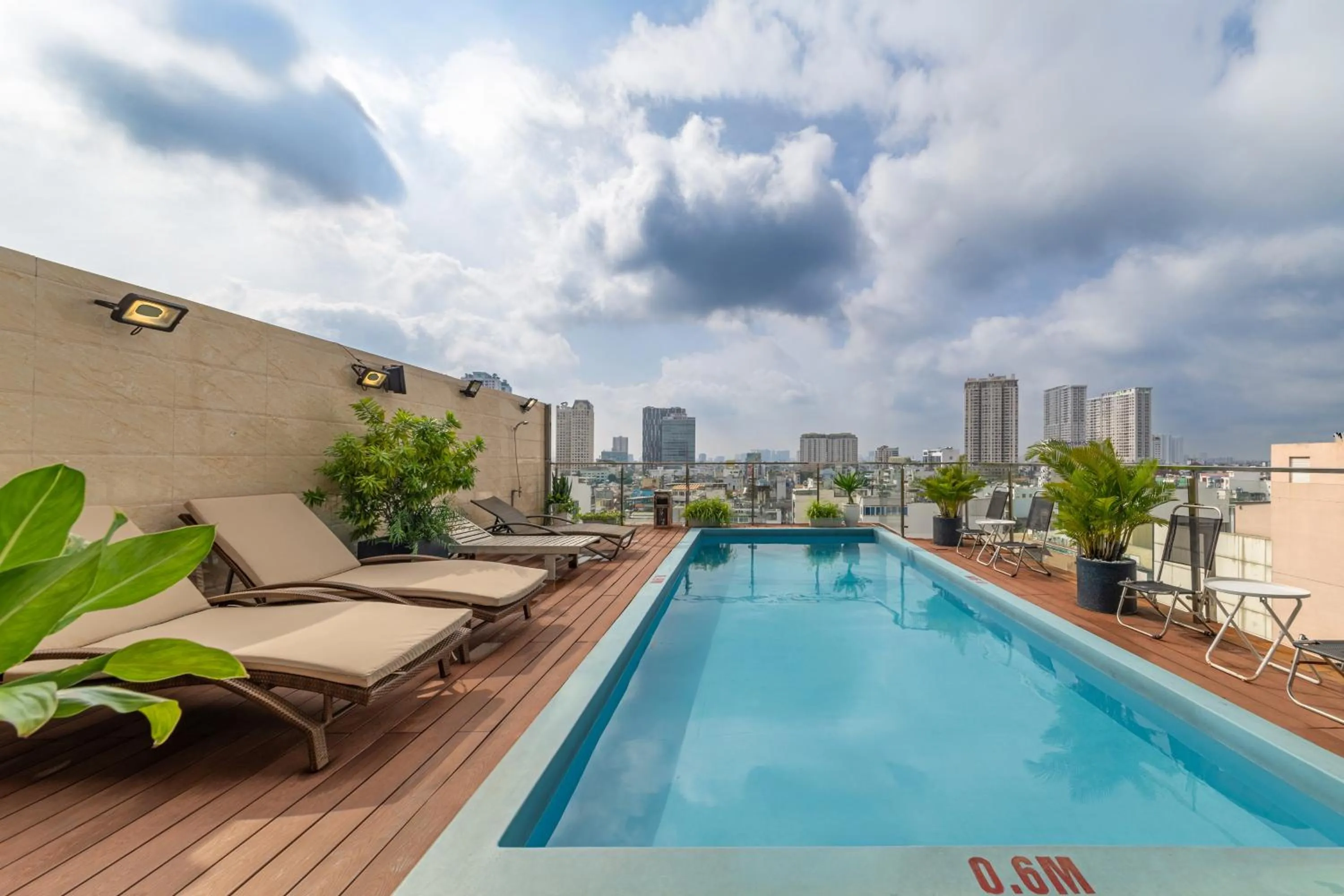 Swimming pool in A25 Hotel - 29 Lê Thị Hồng Gấm