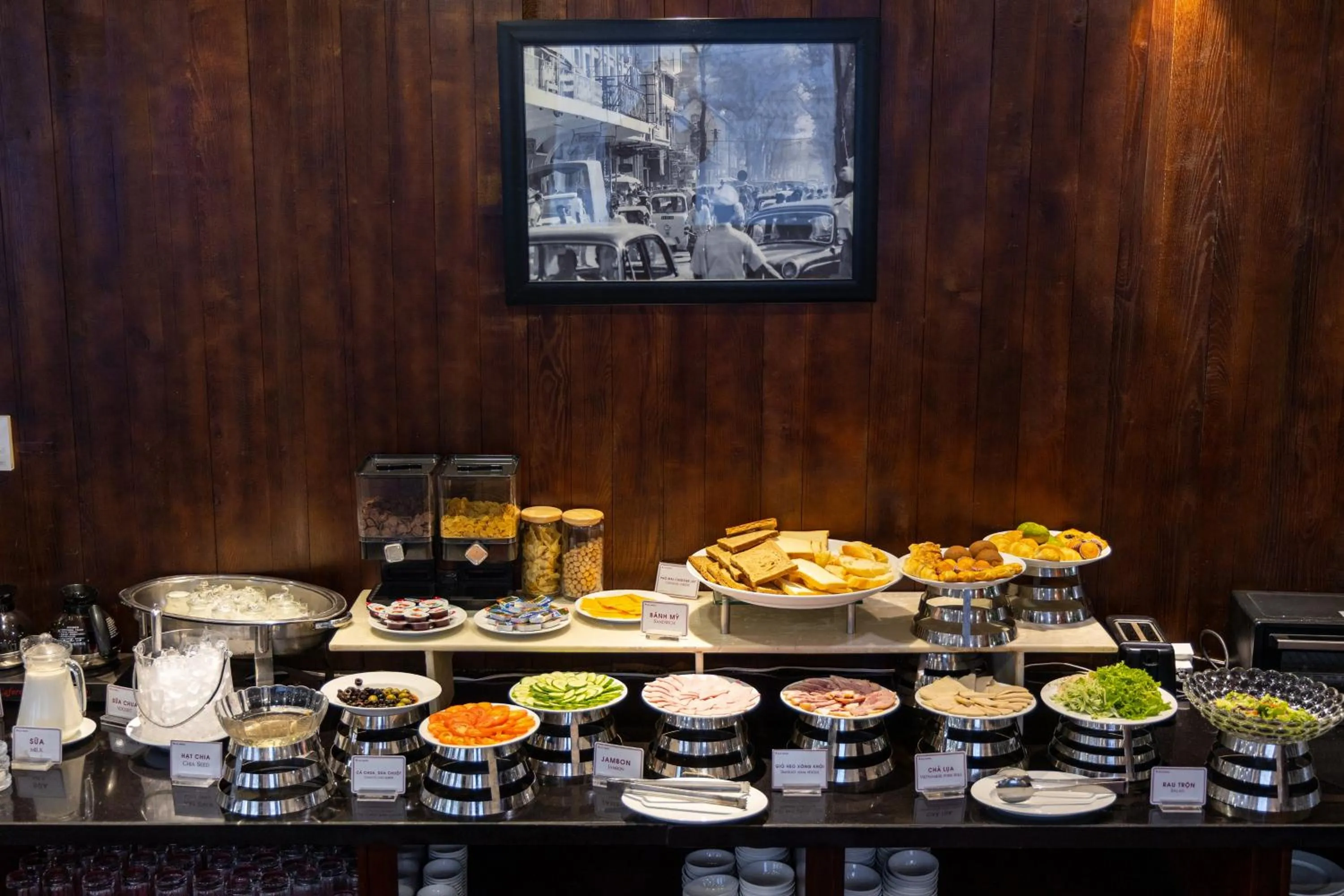 Buffet breakfast in A25 Hotel - 29 Lê Thị Hồng Gấm