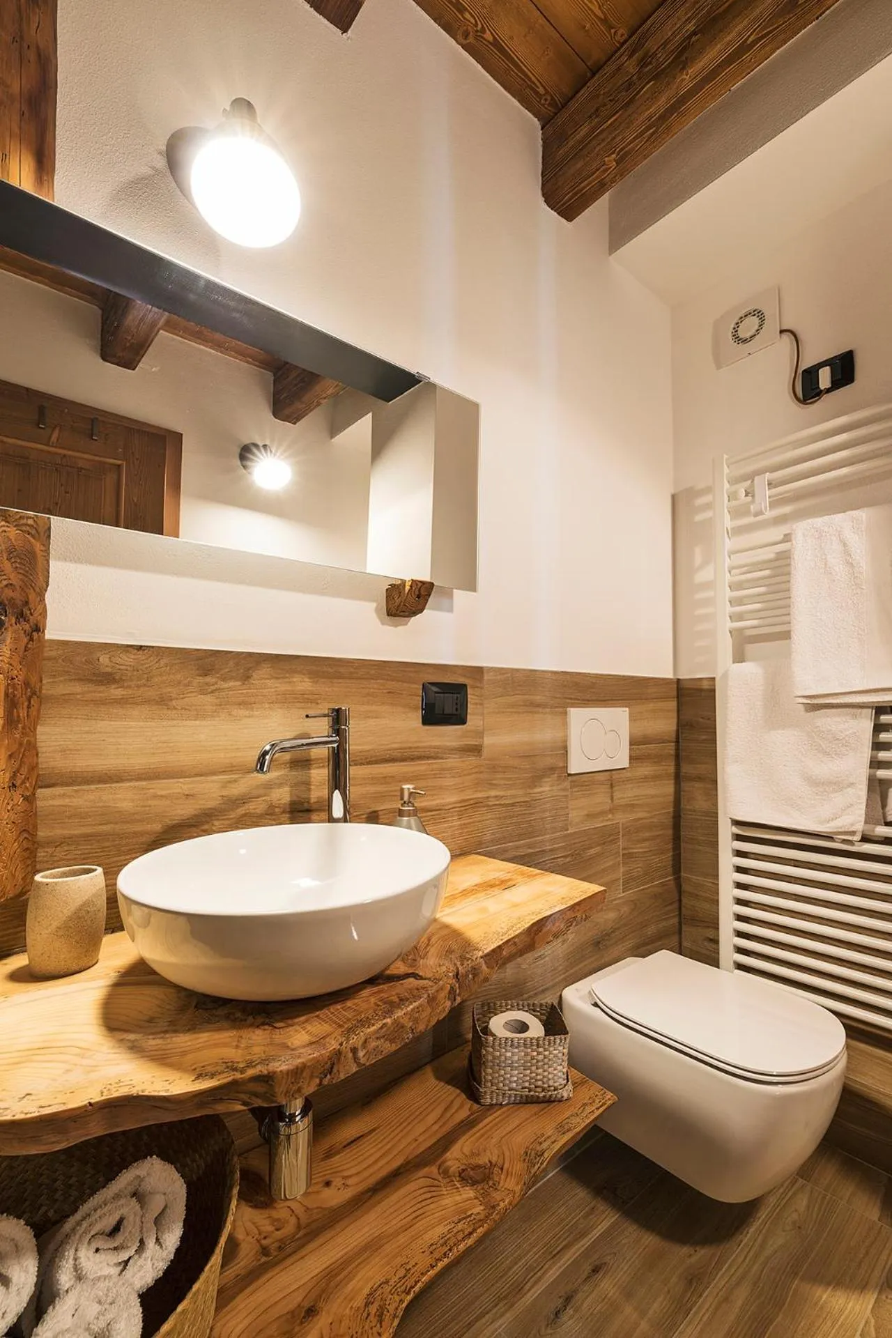 Bathroom in Malga Laben