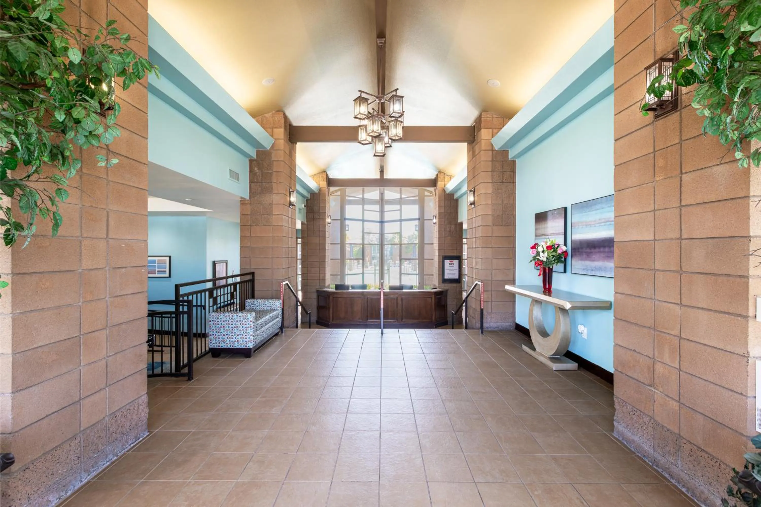 Lobby or reception in The Cliffs at Peace Canyon