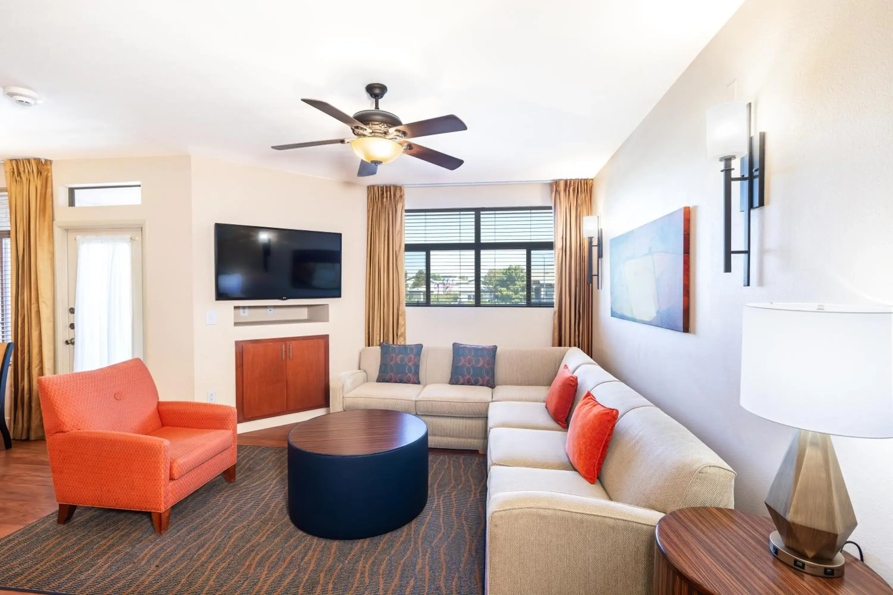 Living room in The Cliffs at Peace Canyon Living room in The Cliffs at Peace Canyon