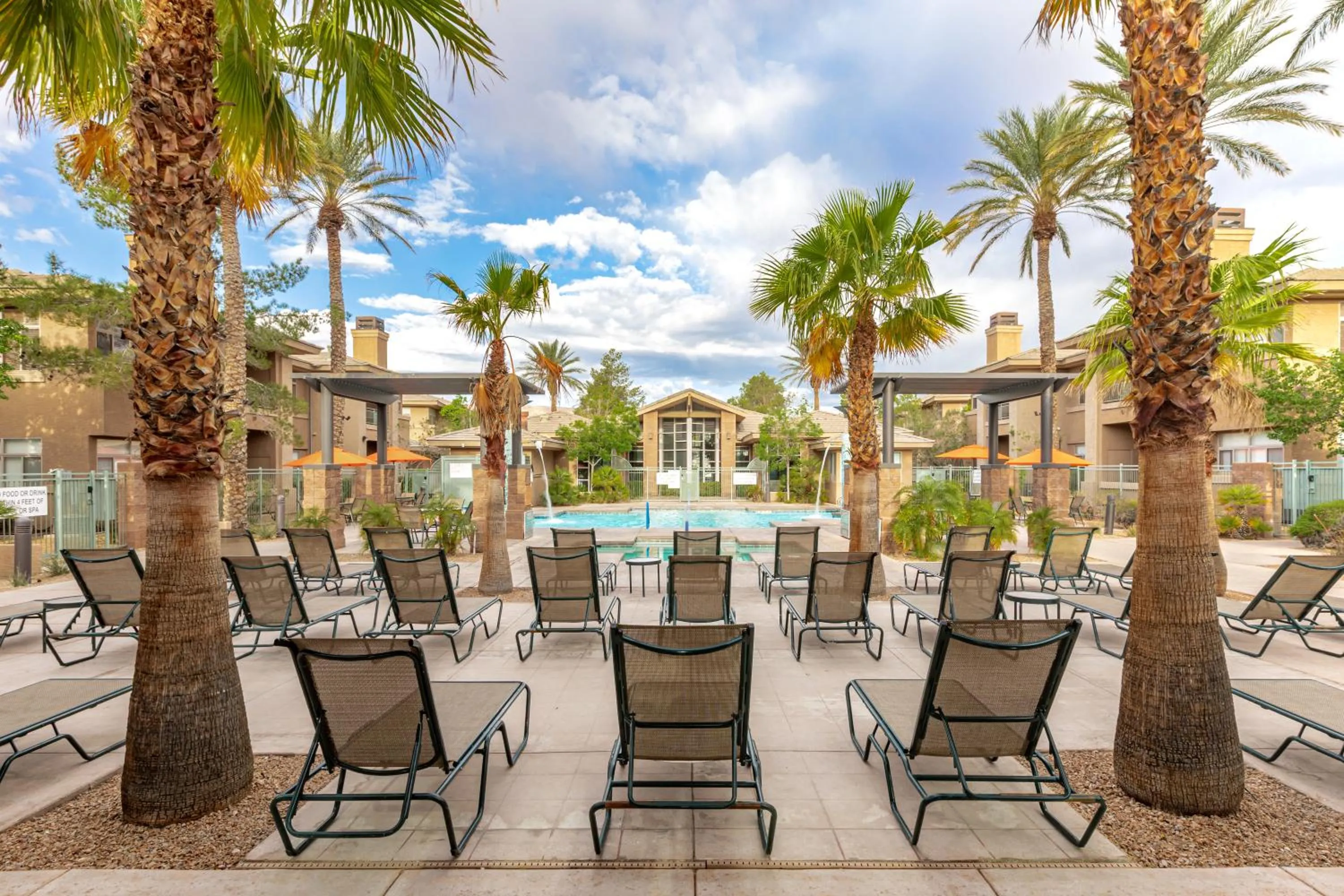 Swimming pool in The Cliffs at Peace Canyon