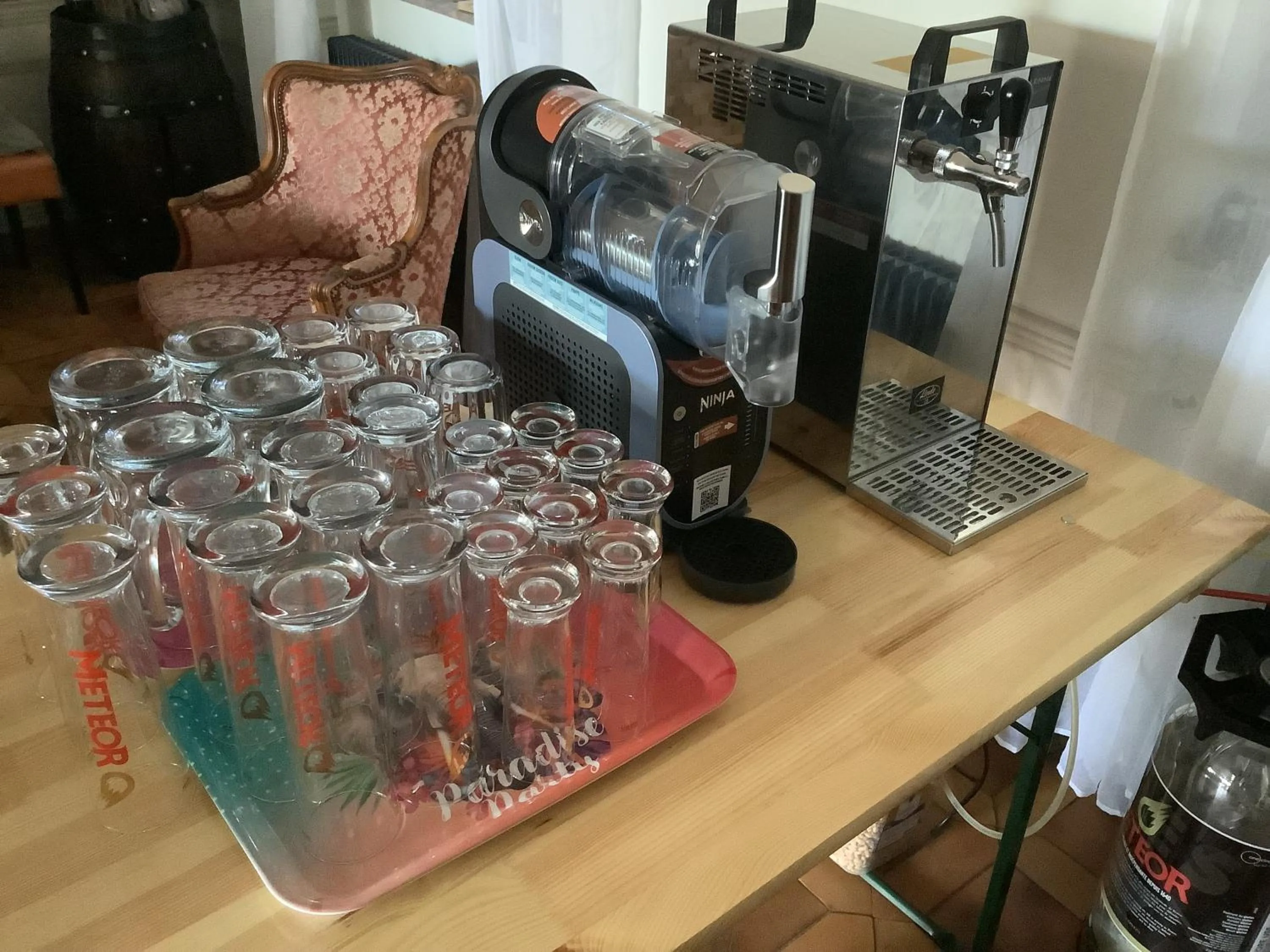 Lounge or bar in Domaine des Trois Sorciers