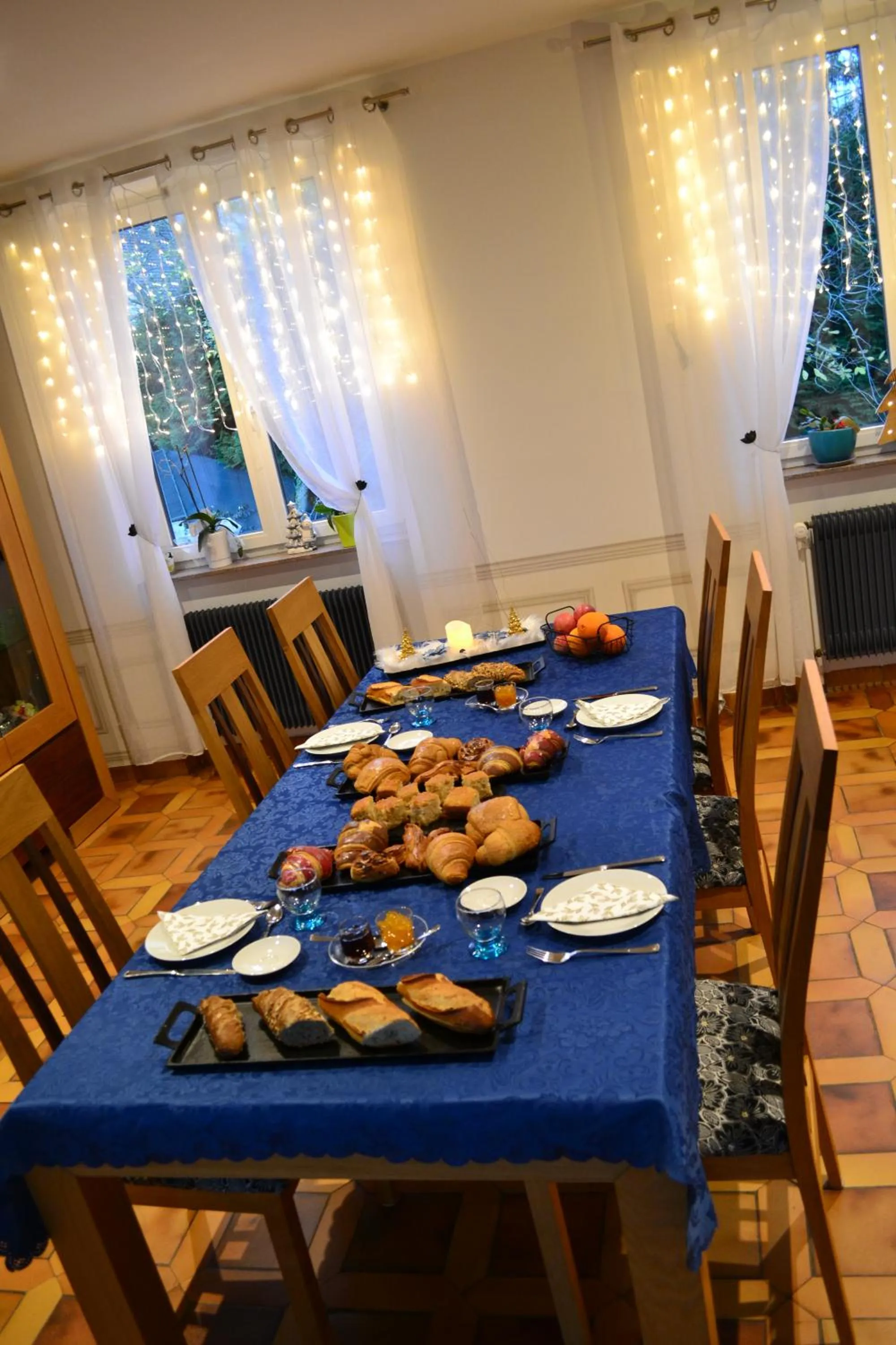 Breakfast in Domaine des Trois Sorciers