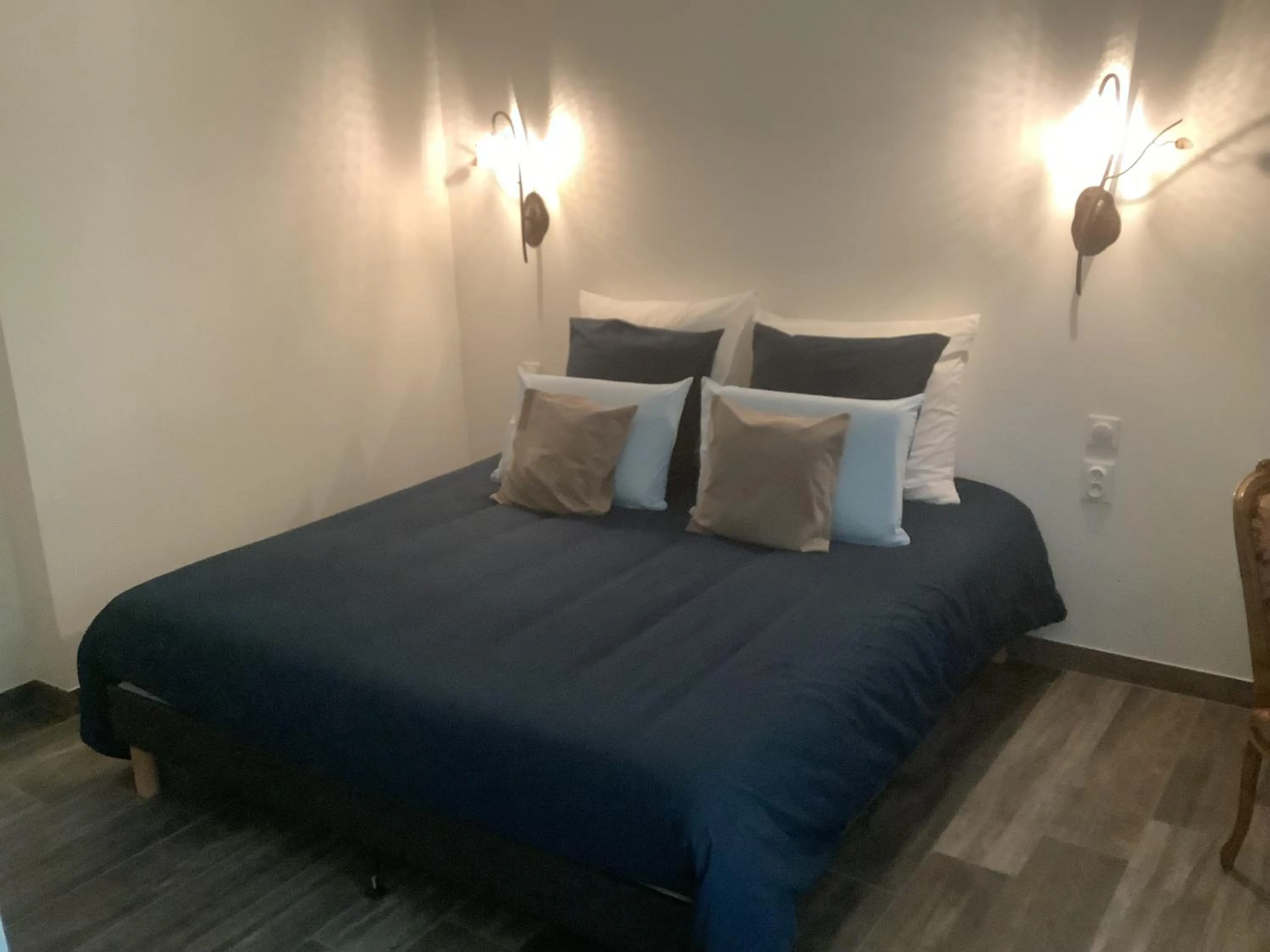 Bed in Domaine des Trois Sorciers