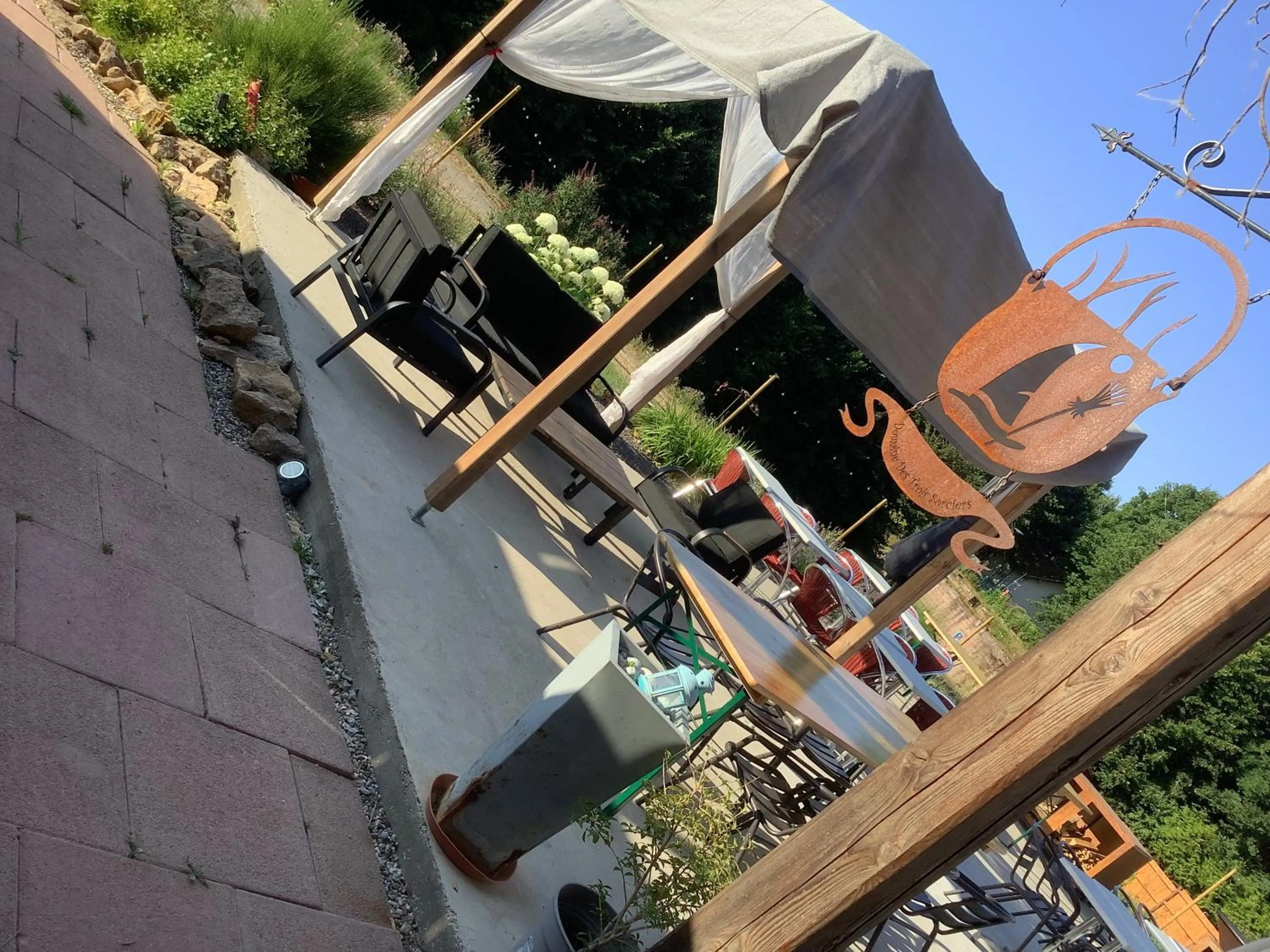 Balcony/Terrace in Domaine des Trois Sorciers