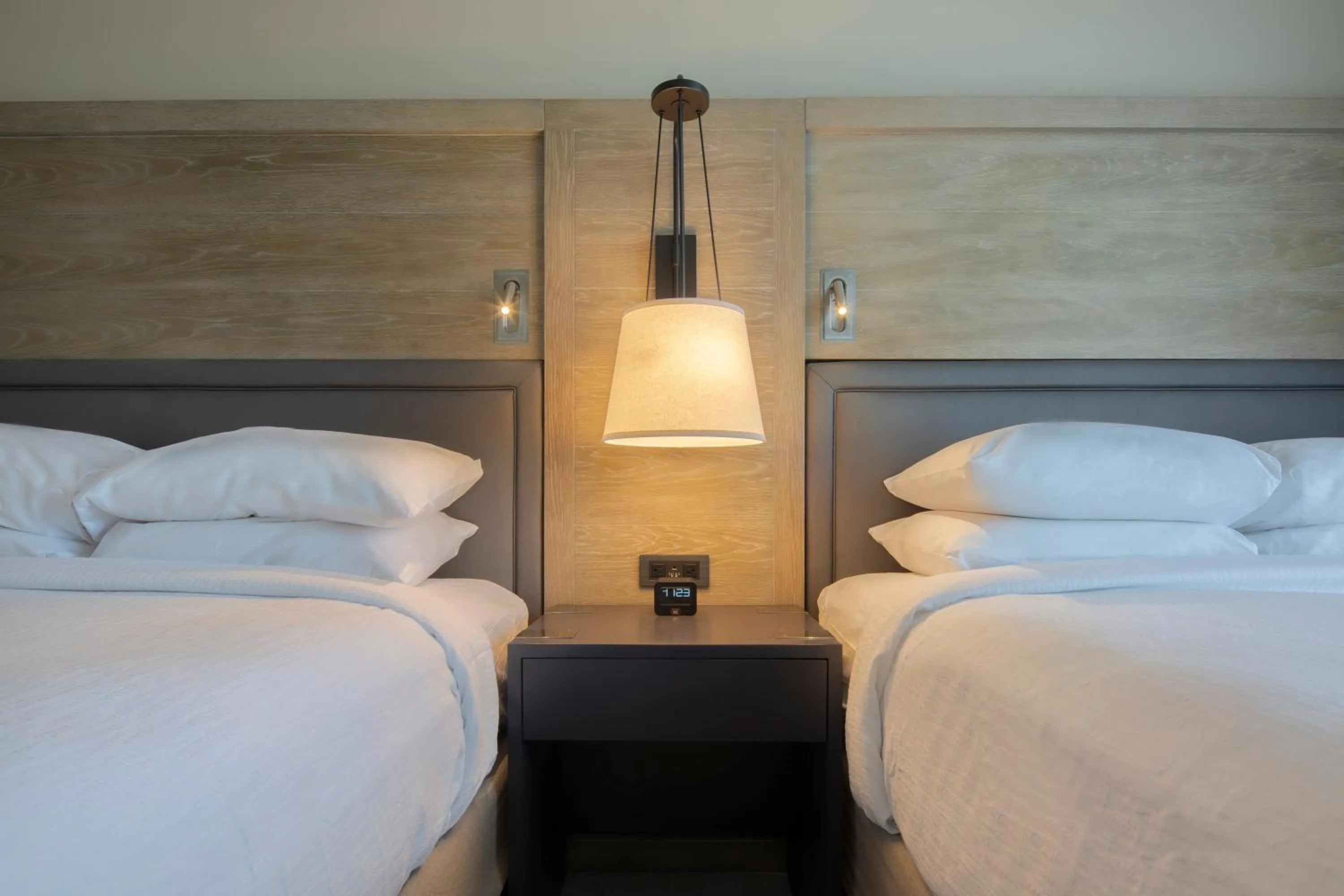 Bed in Embassy Suites St Augustine Beach Oceanfront Resort