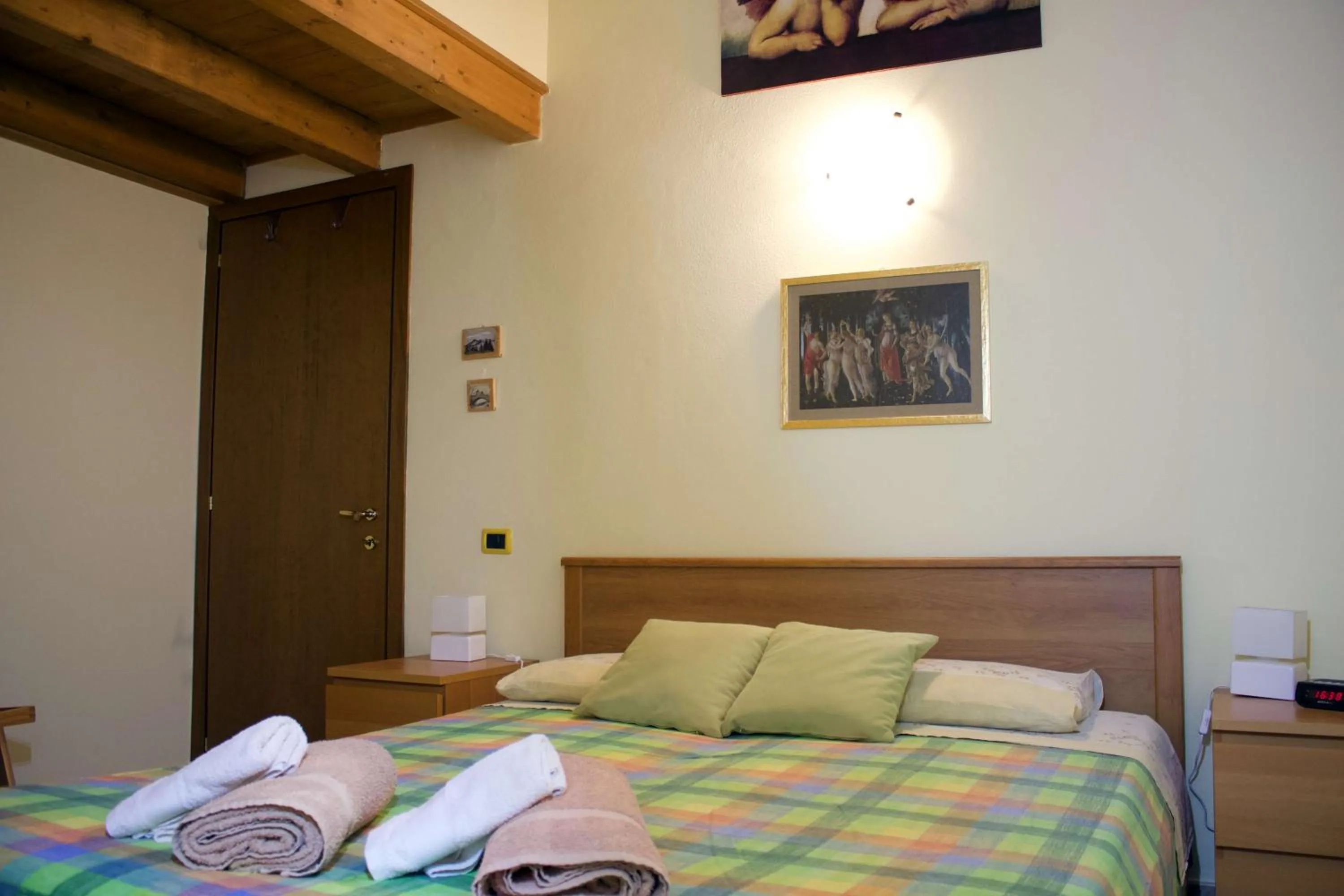 Bedroom, Bed in La Casa Sul Sasso In town serviced accommodations