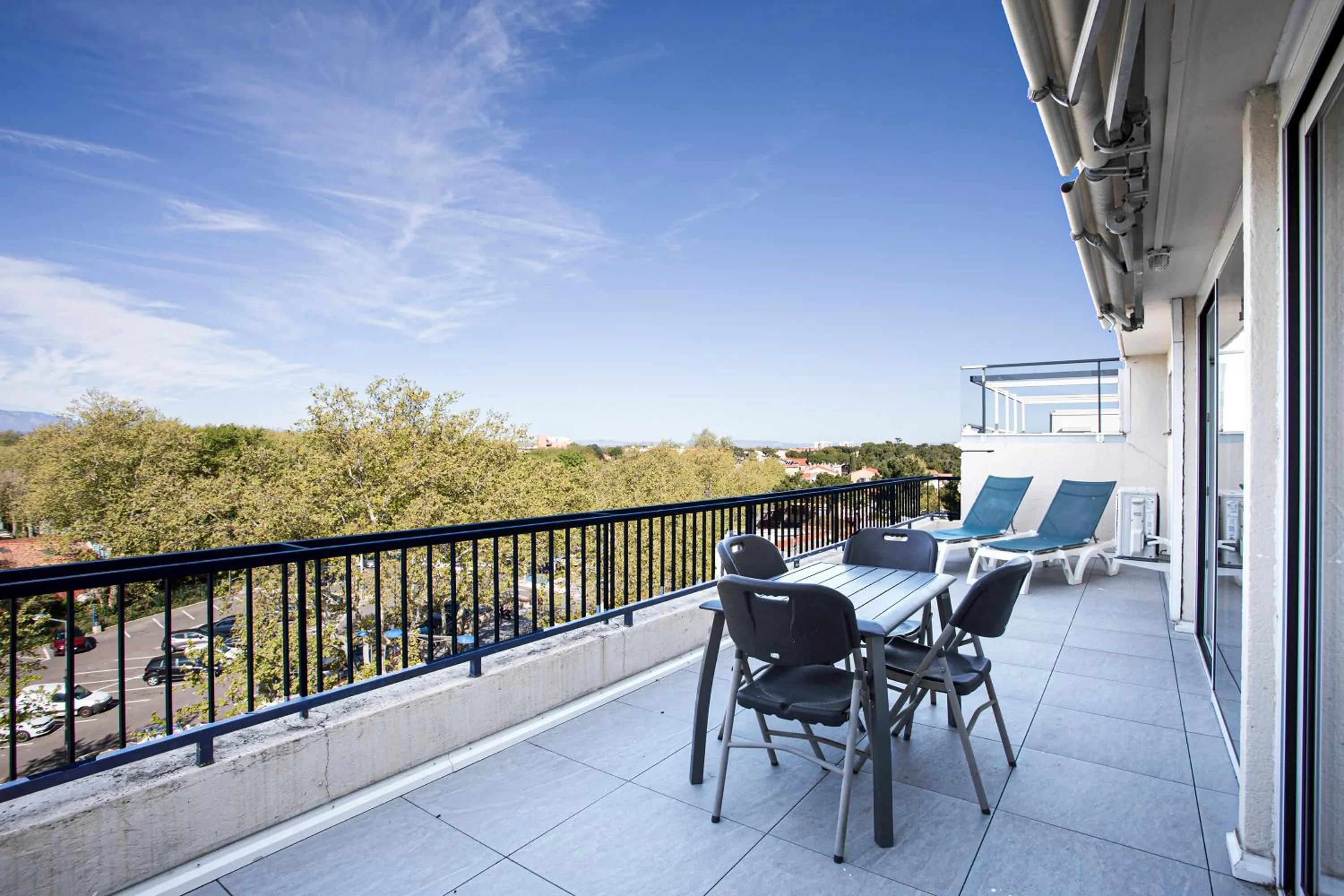 Balcony/Terrace in Hotel Centre Plage