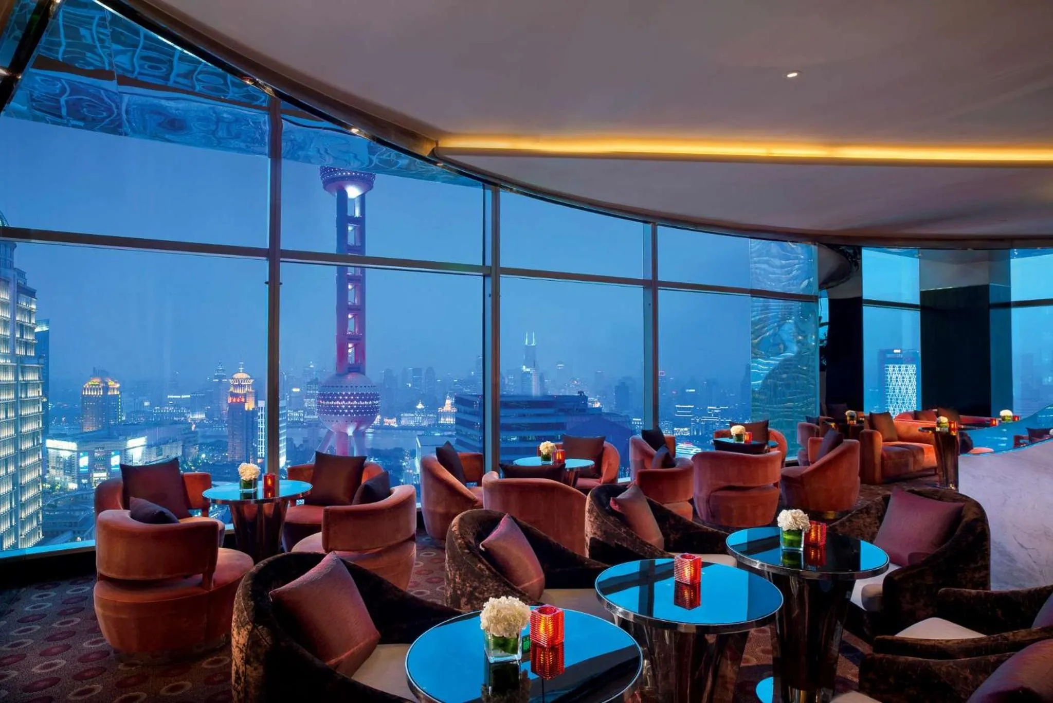 Lounge or bar in Grand Kempinski Hotel Shanghai