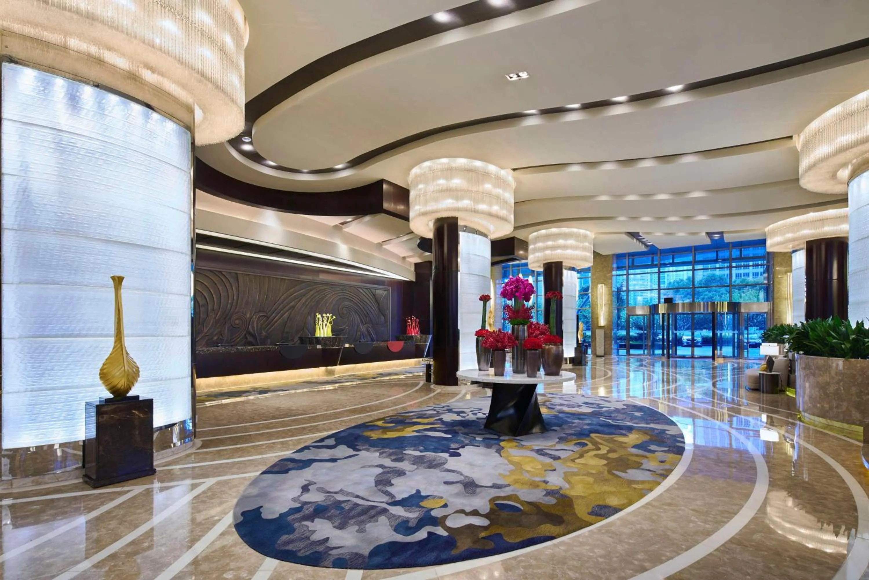 Lobby or reception, Lobby/Reception in Grand Kempinski Hotel Shanghai
