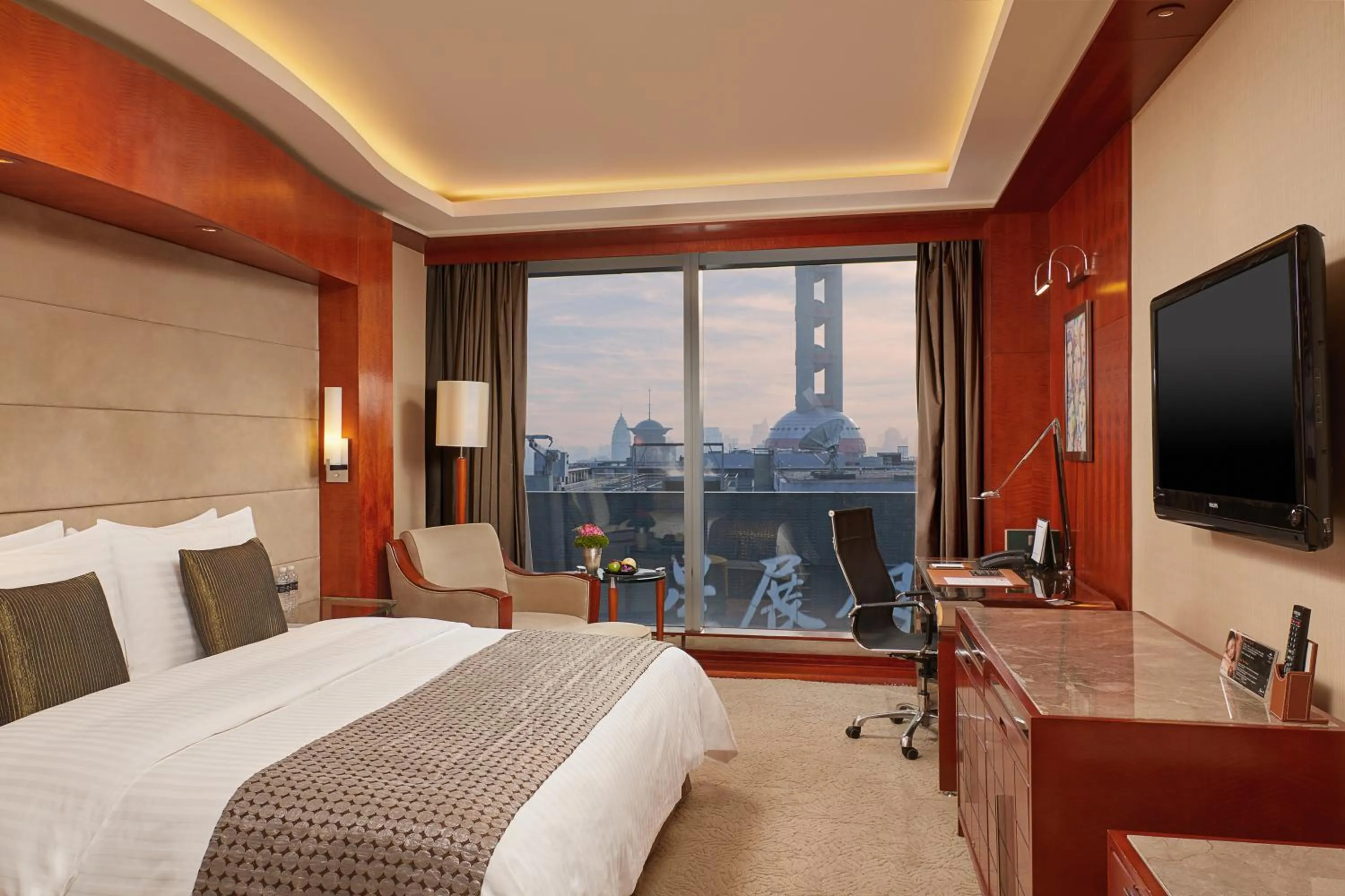 City view in Grand Kempinski Hotel Shanghai