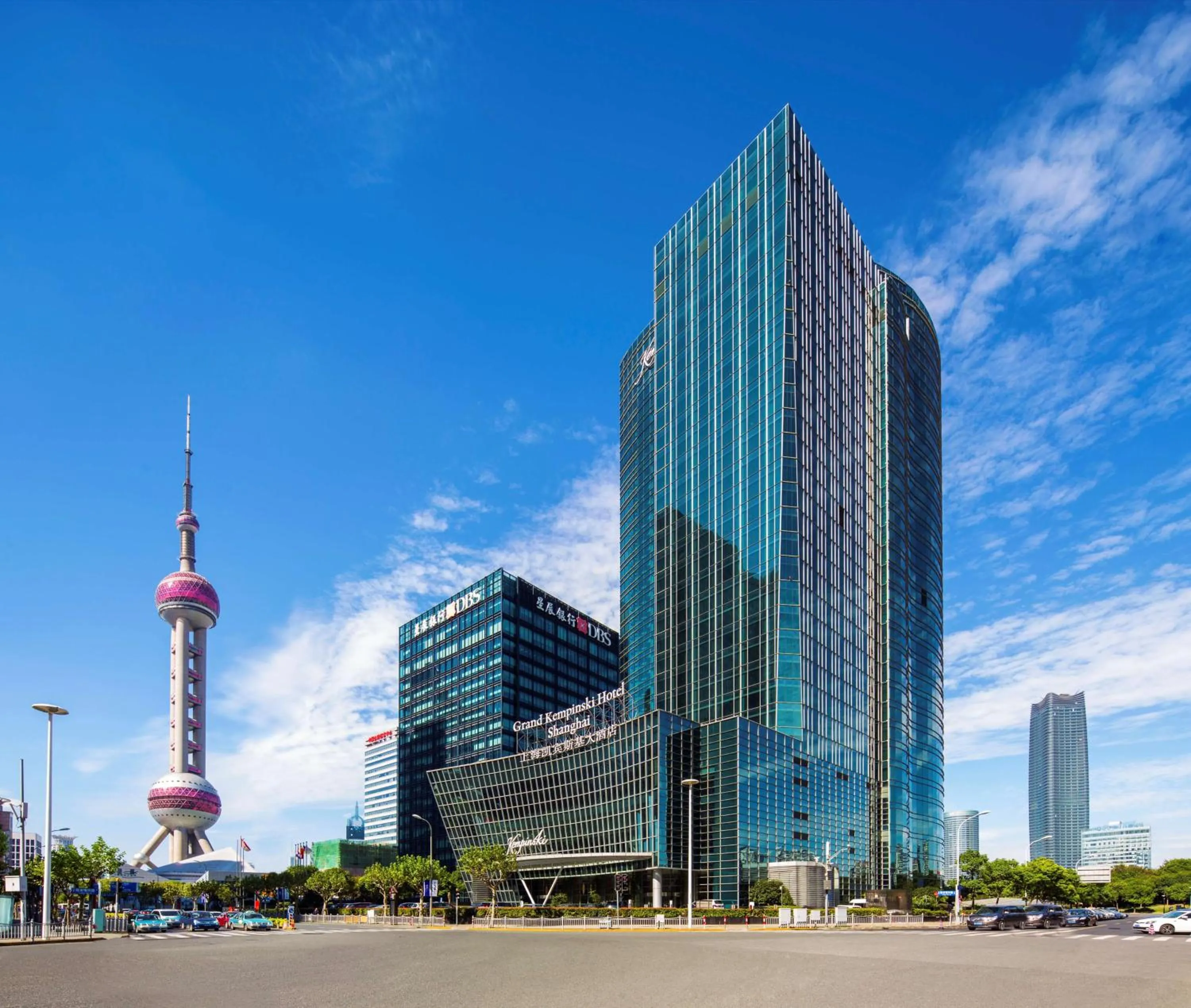 Property building in Grand Kempinski Hotel Shanghai